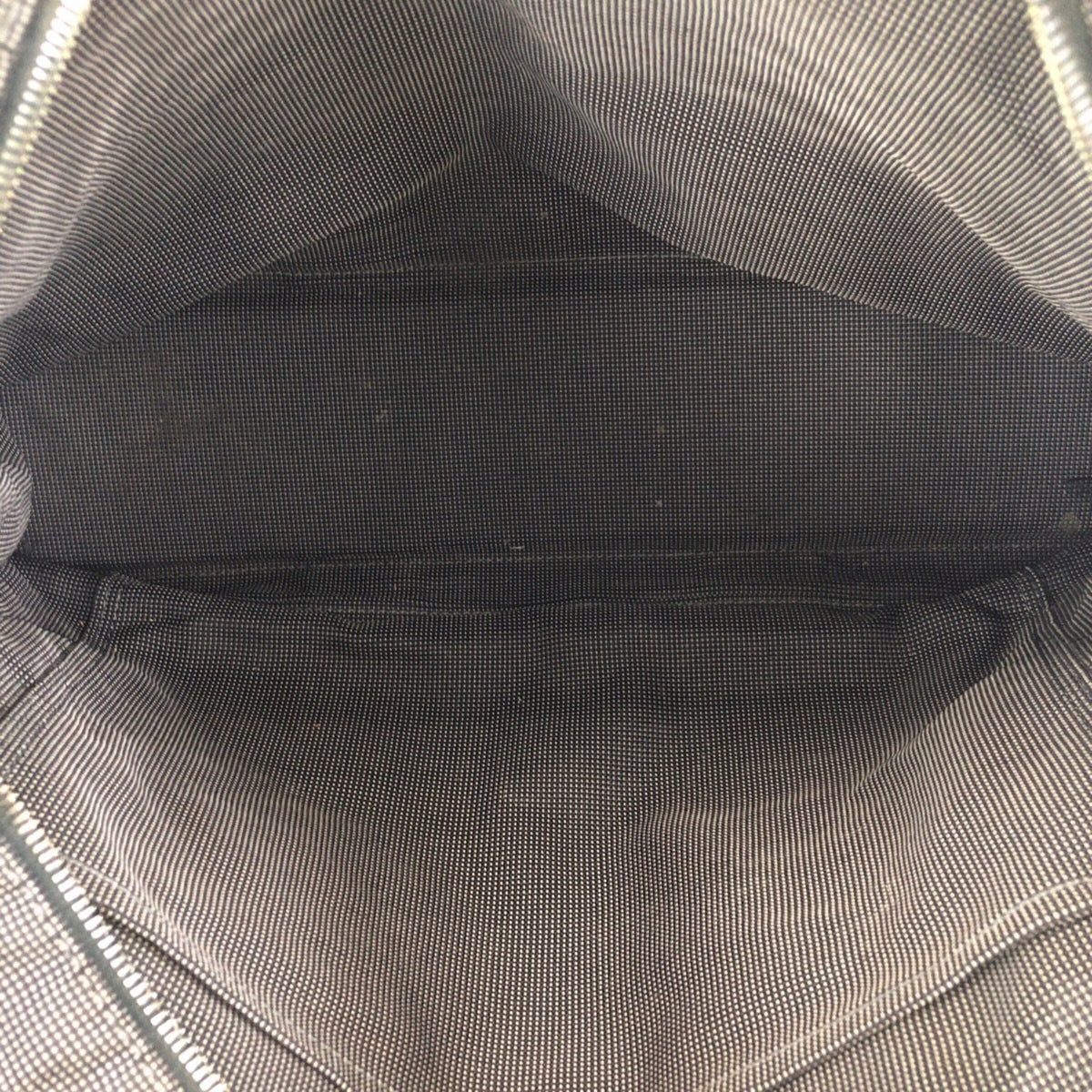 Hermes Gray Polyamide Polyester Handbag Tote Bag (Pre-Owned)