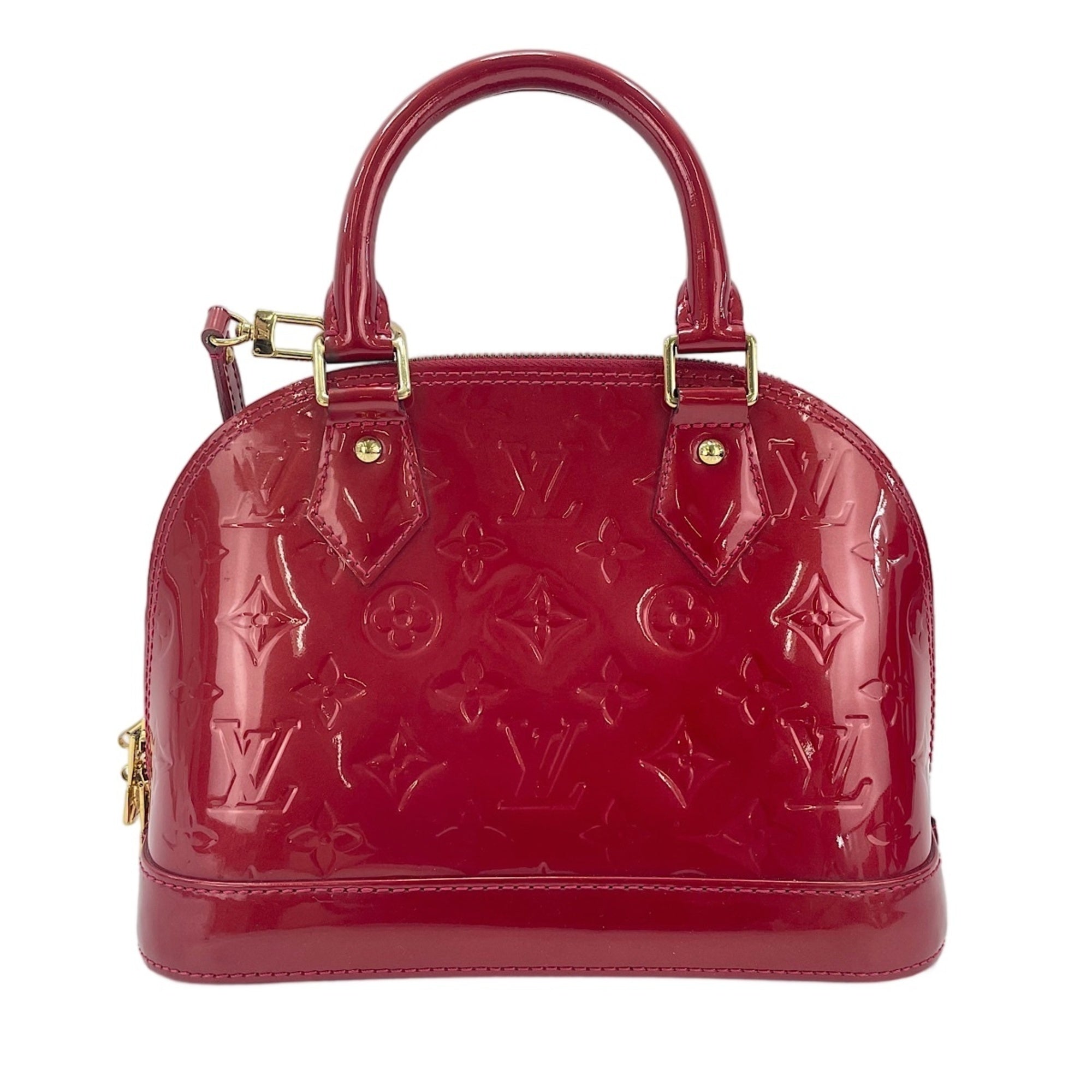 Louis Vuitton Red Color Handbag (Pre-Owned)
