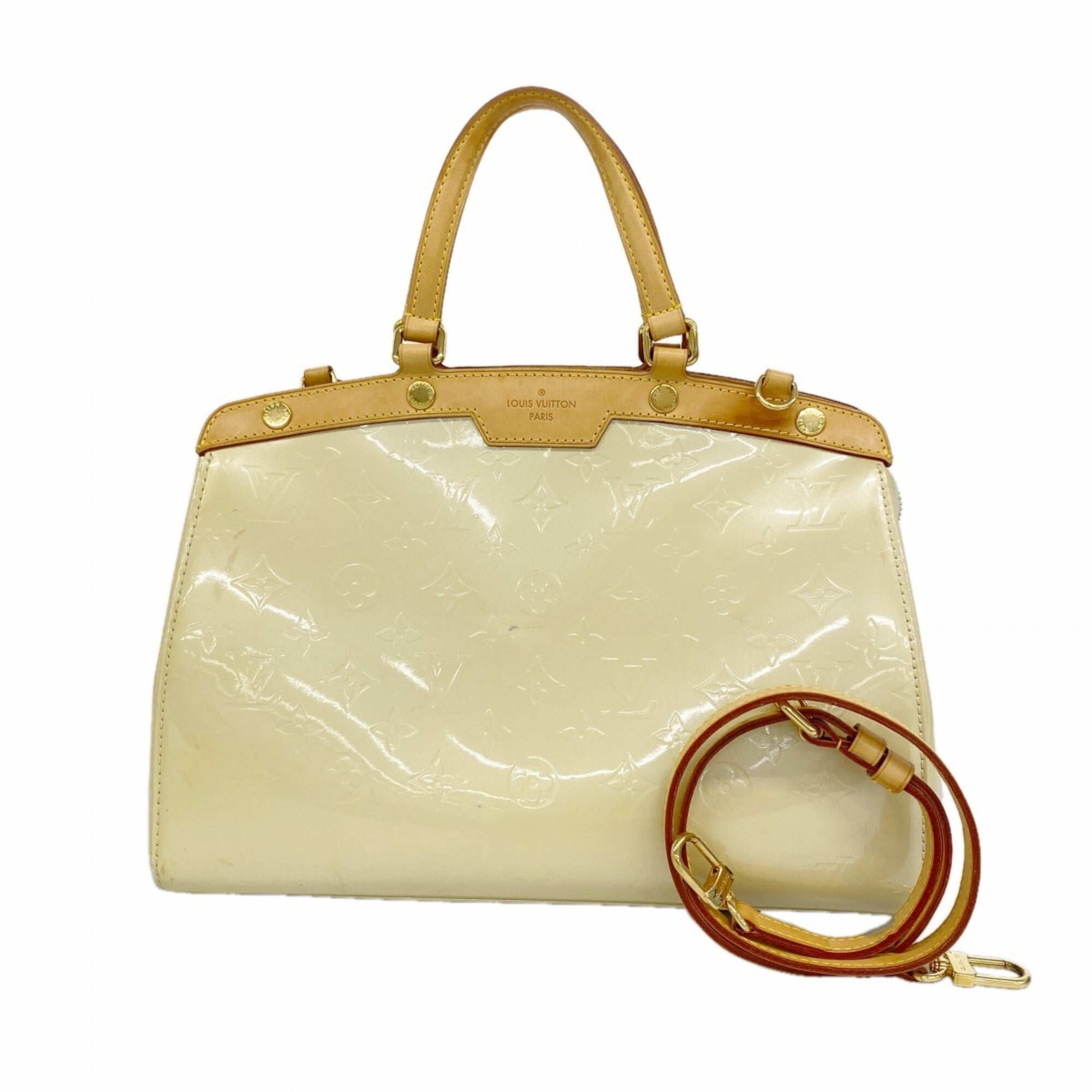Louis Vuitton Blanc Corail Handbag (Pre-Owned)
