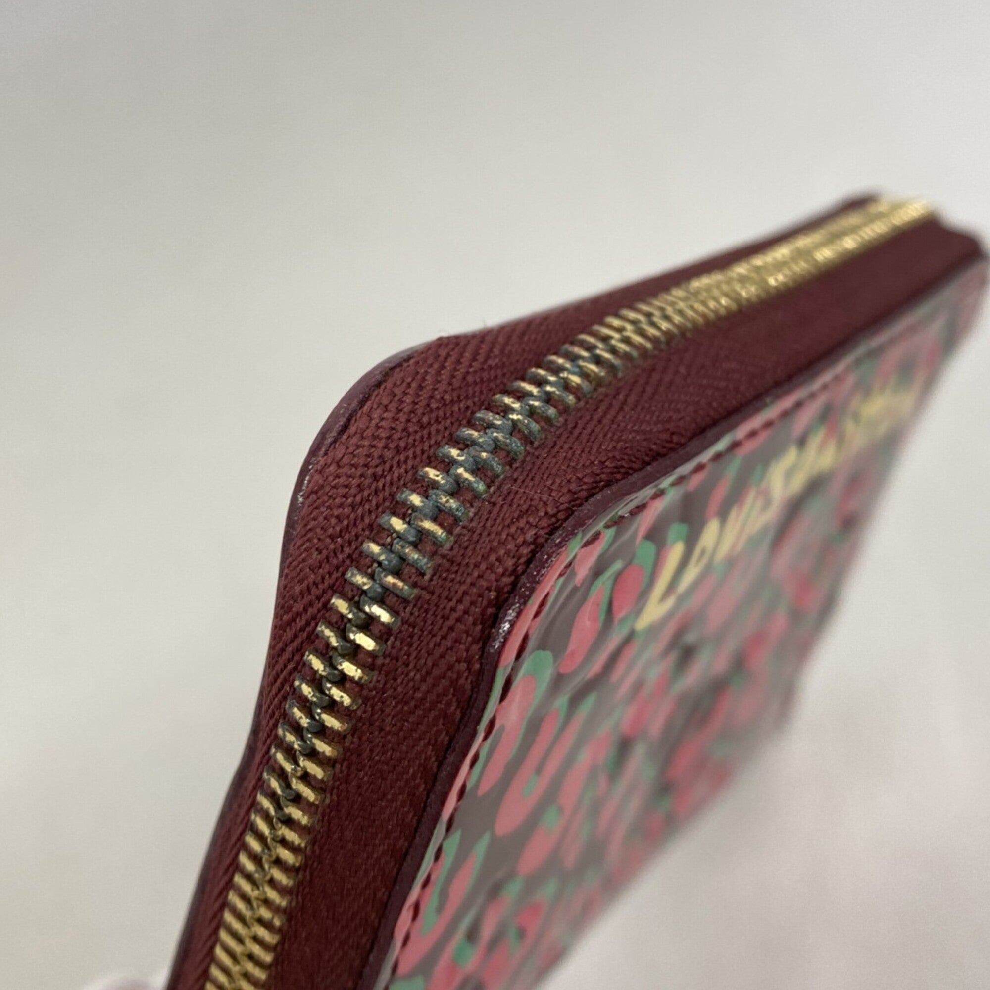 Louis Vuitton Rouge Fauviste Coin Purse/Coin Case (Pre-Owned)