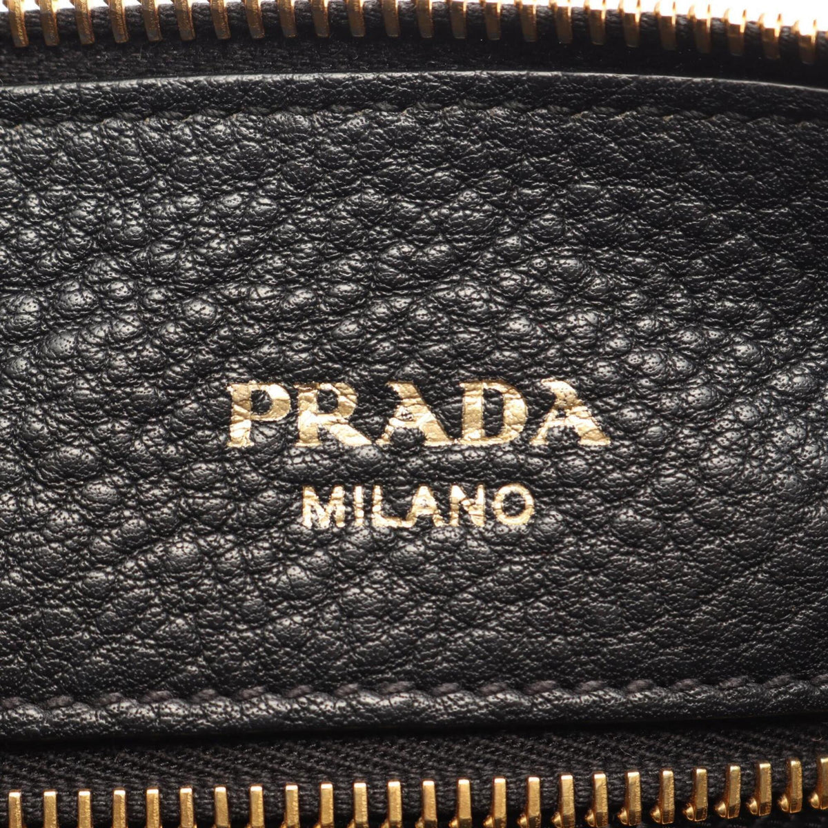Prada Black Leather Handbag (Pre-Owned)