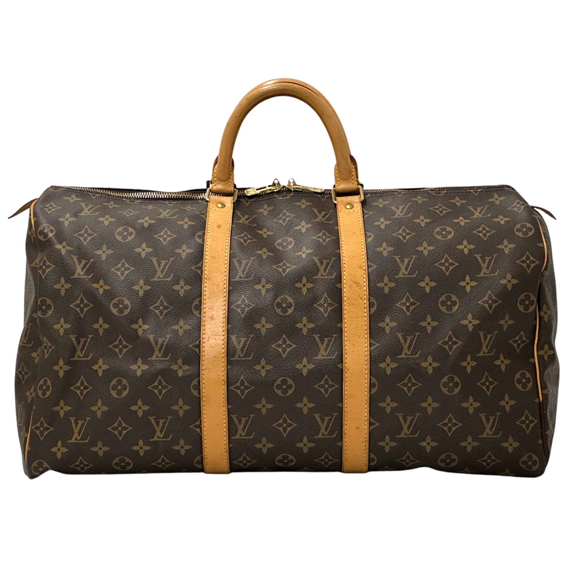 Louis Vuitton Brown Monogram Monogram Boston Bag Handbag (Pre-Owned)