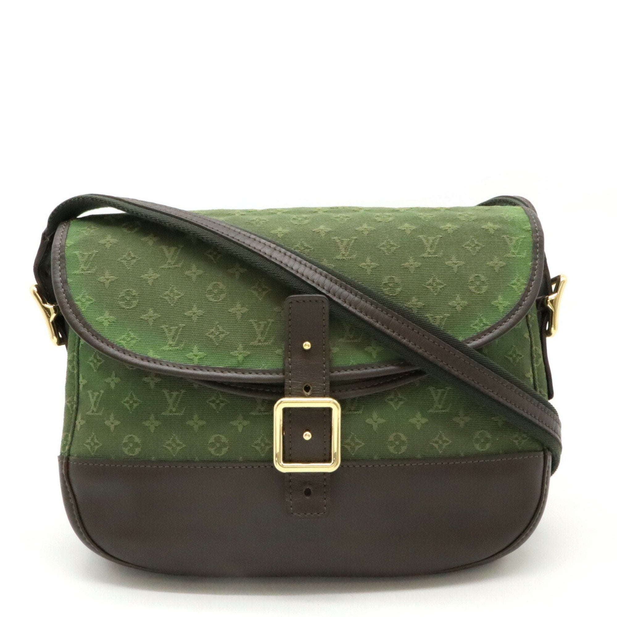 Louis Vuitton Tst Khaki Monogram Leather Shoulder Bag (Pre-Owned)
