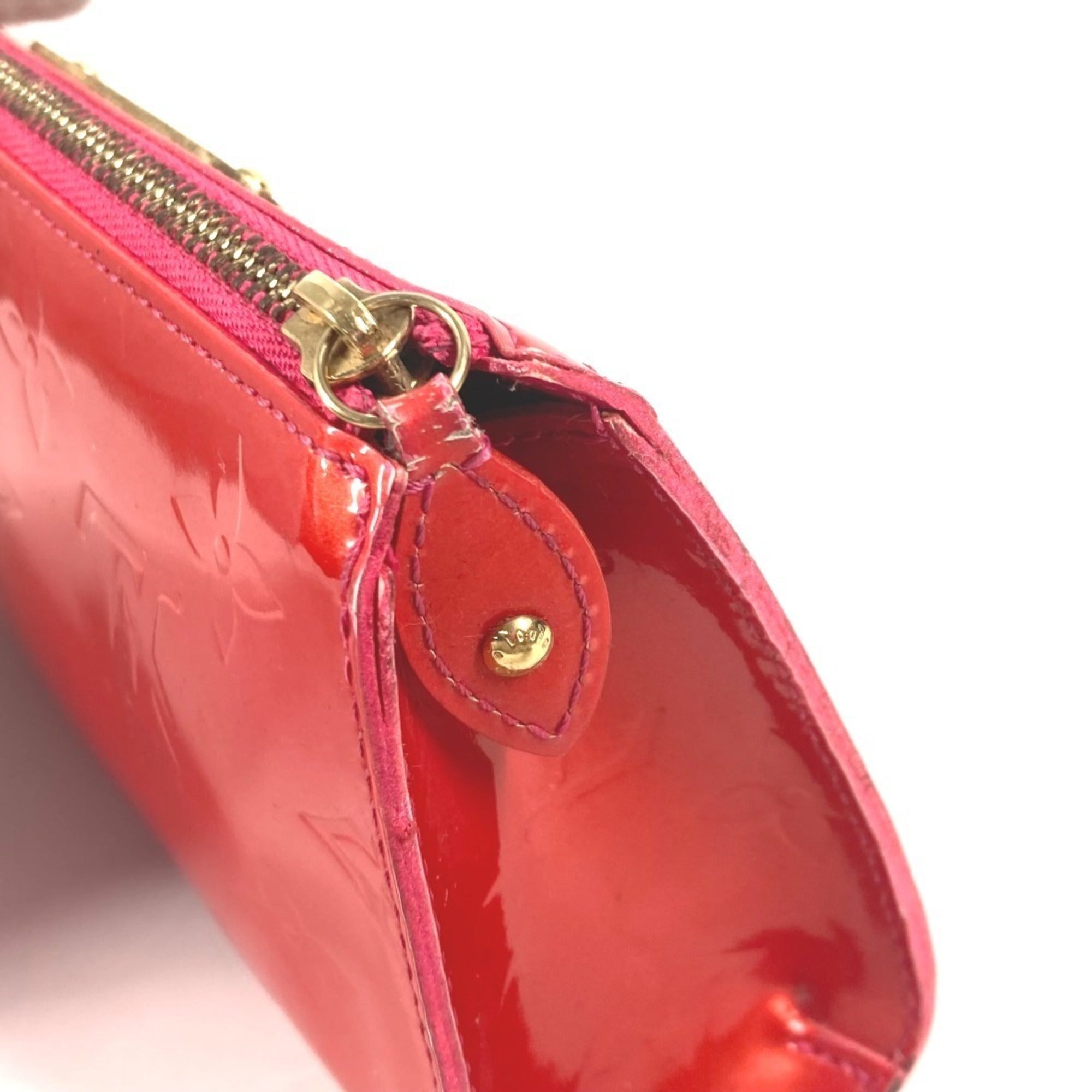 Louis Vuitton Monogram Vernis Pink Rose Pop Monogram Vernis Pouch (Pre-Owned)