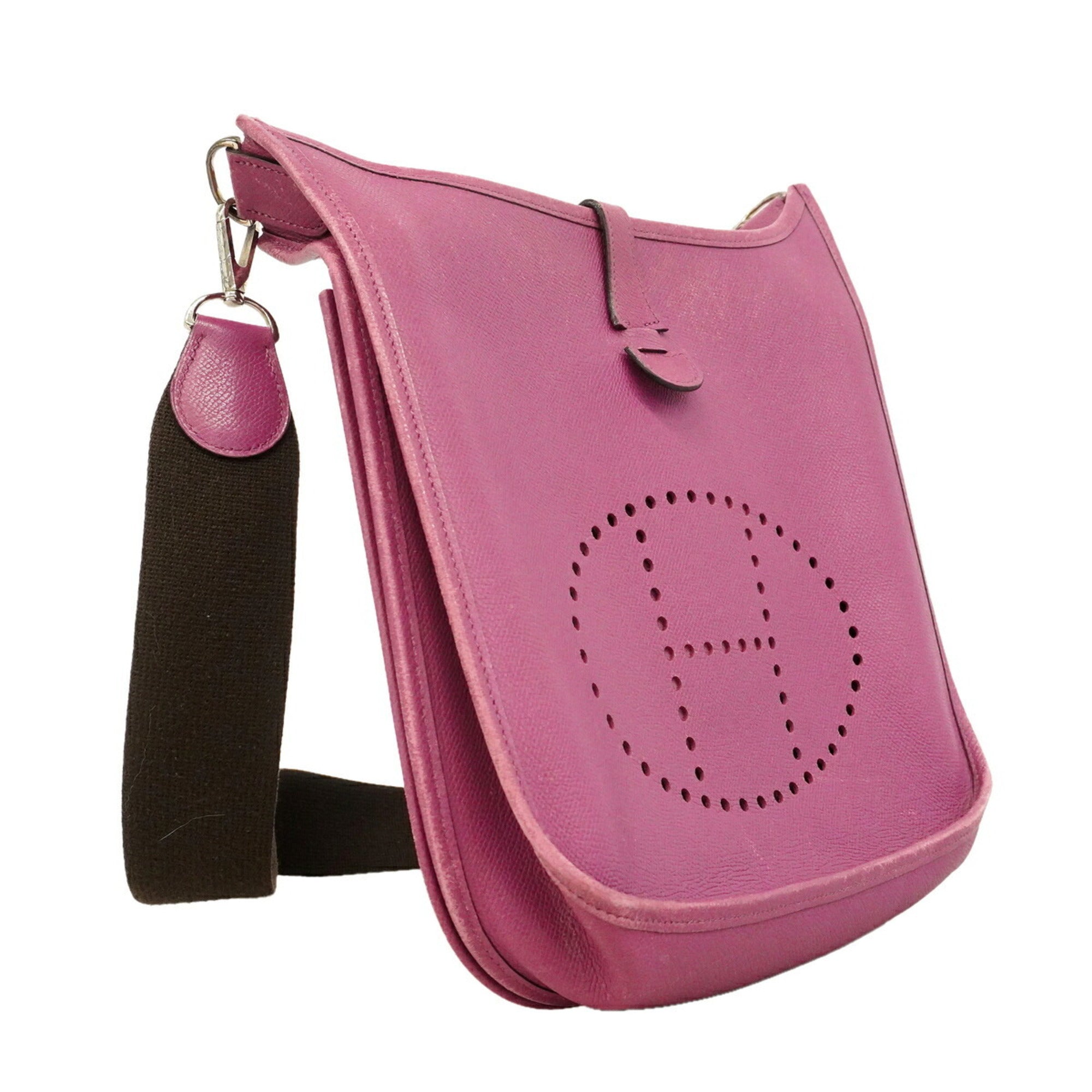 Hermes Cyclamen Epsom Leather Leather Shoulder Bag (Pre-Owned)