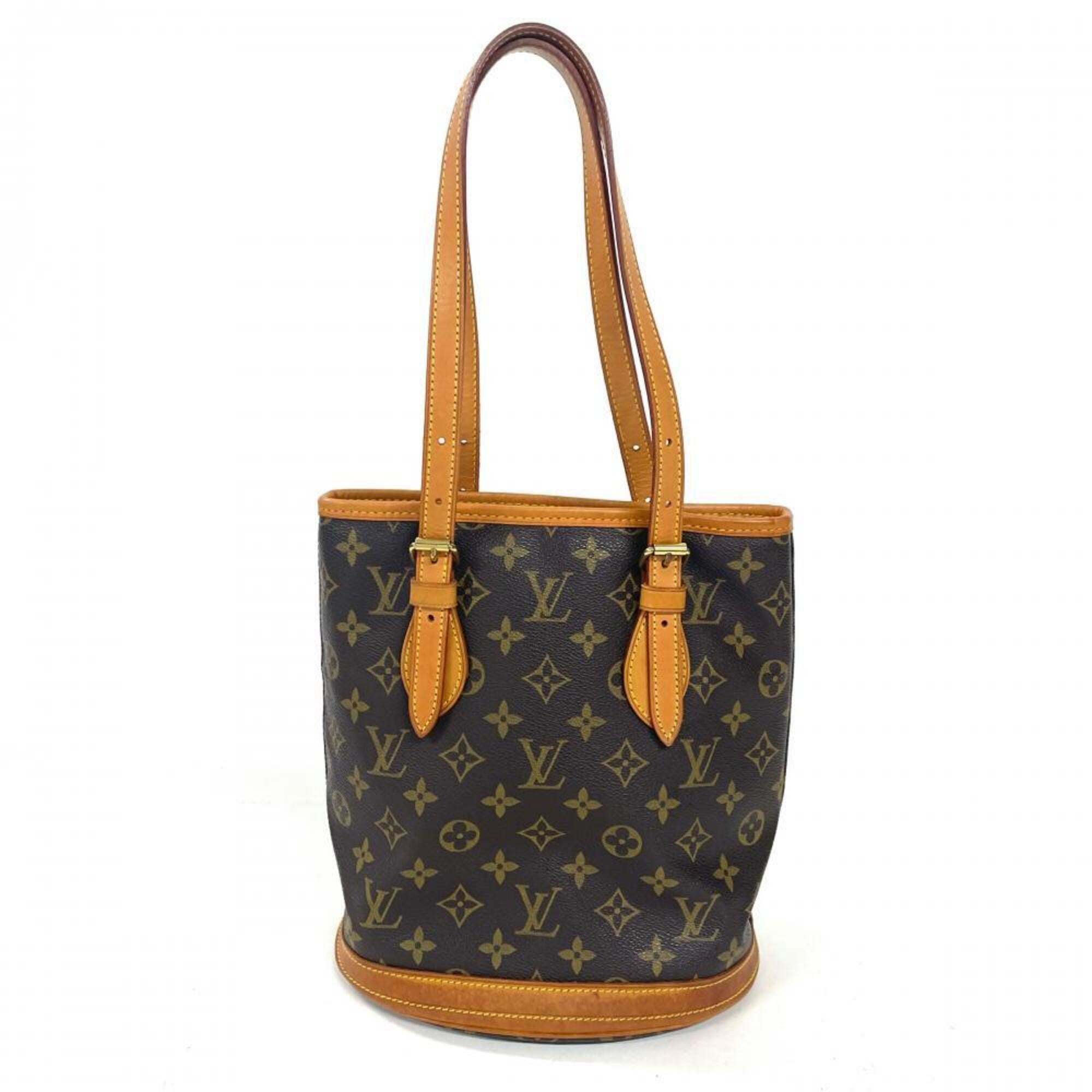 Louis Vuitton Brown Monogram Canvas Tote Bag (Pre-Owned)