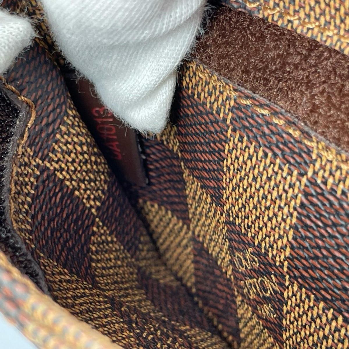 Louis Vuitton Damier Brown Damier Canvas Sling Bag (Pre-Owned)