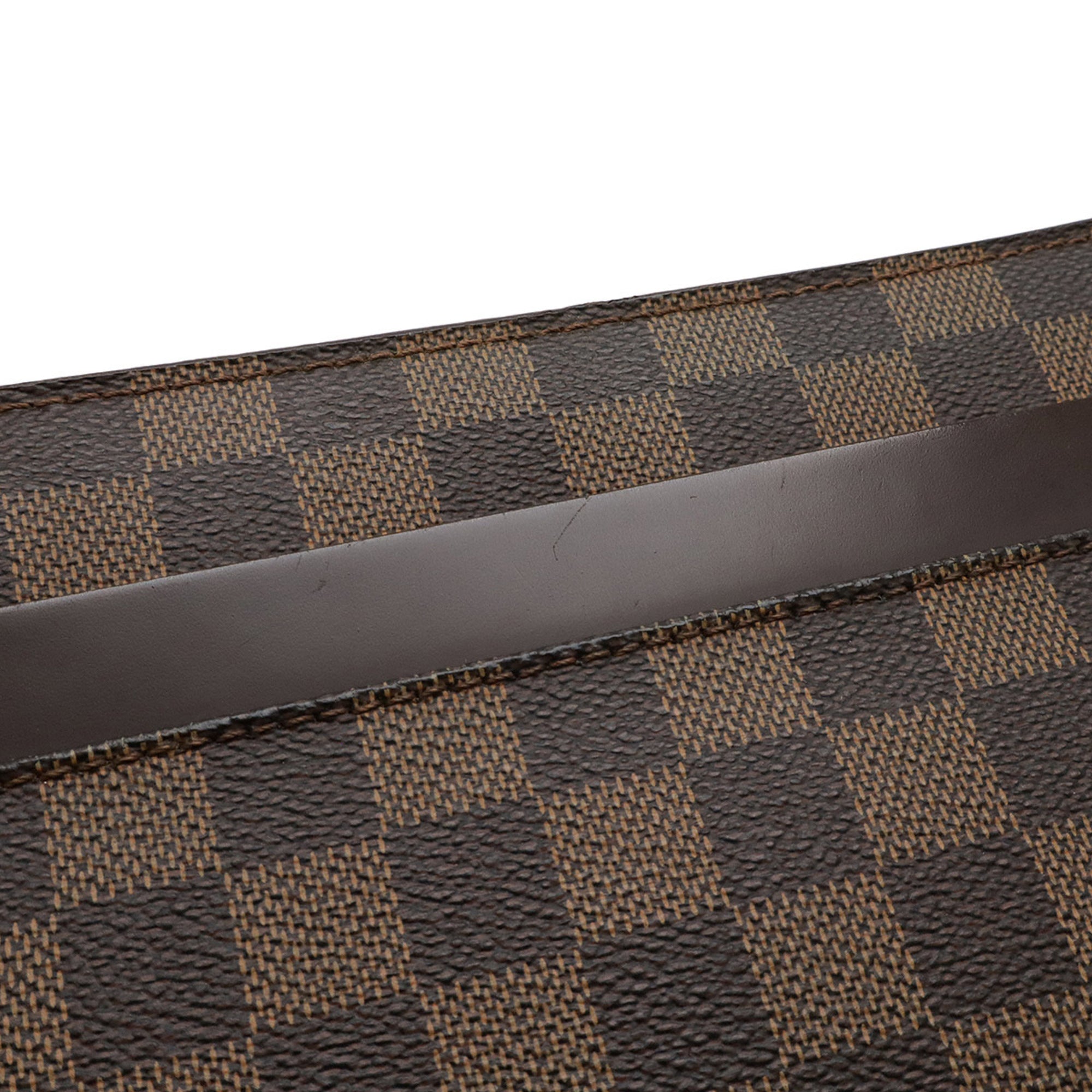 Louis Vuitton Brown Damier Canvas Damier Canvas Clutch Bag Pouch (Pre-Owned)