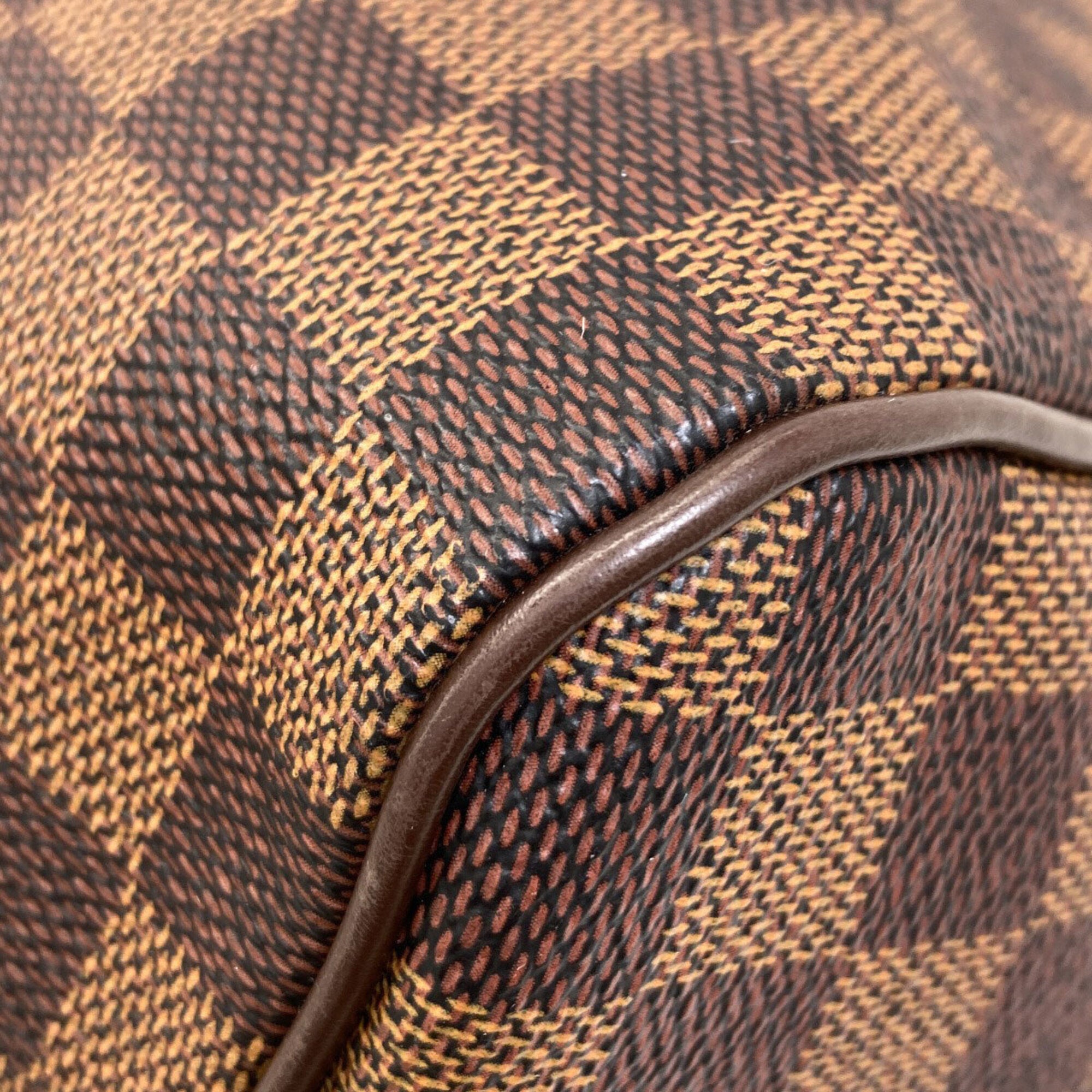 Louis Vuitton Damier Damier Canvas Ebene Damier Canvas Handbag (Pre-Owned)