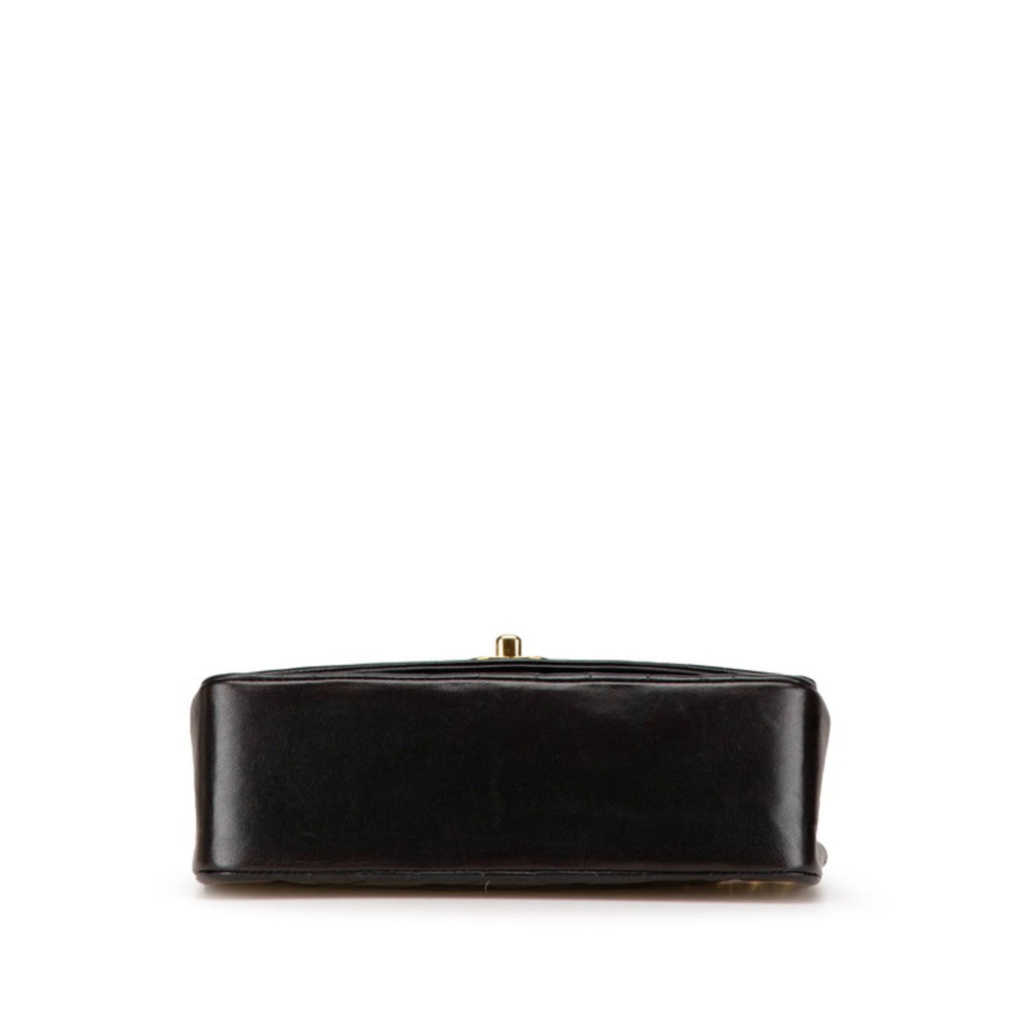 Chanel Black Leather Shoulder Bag (Pre-Owned)