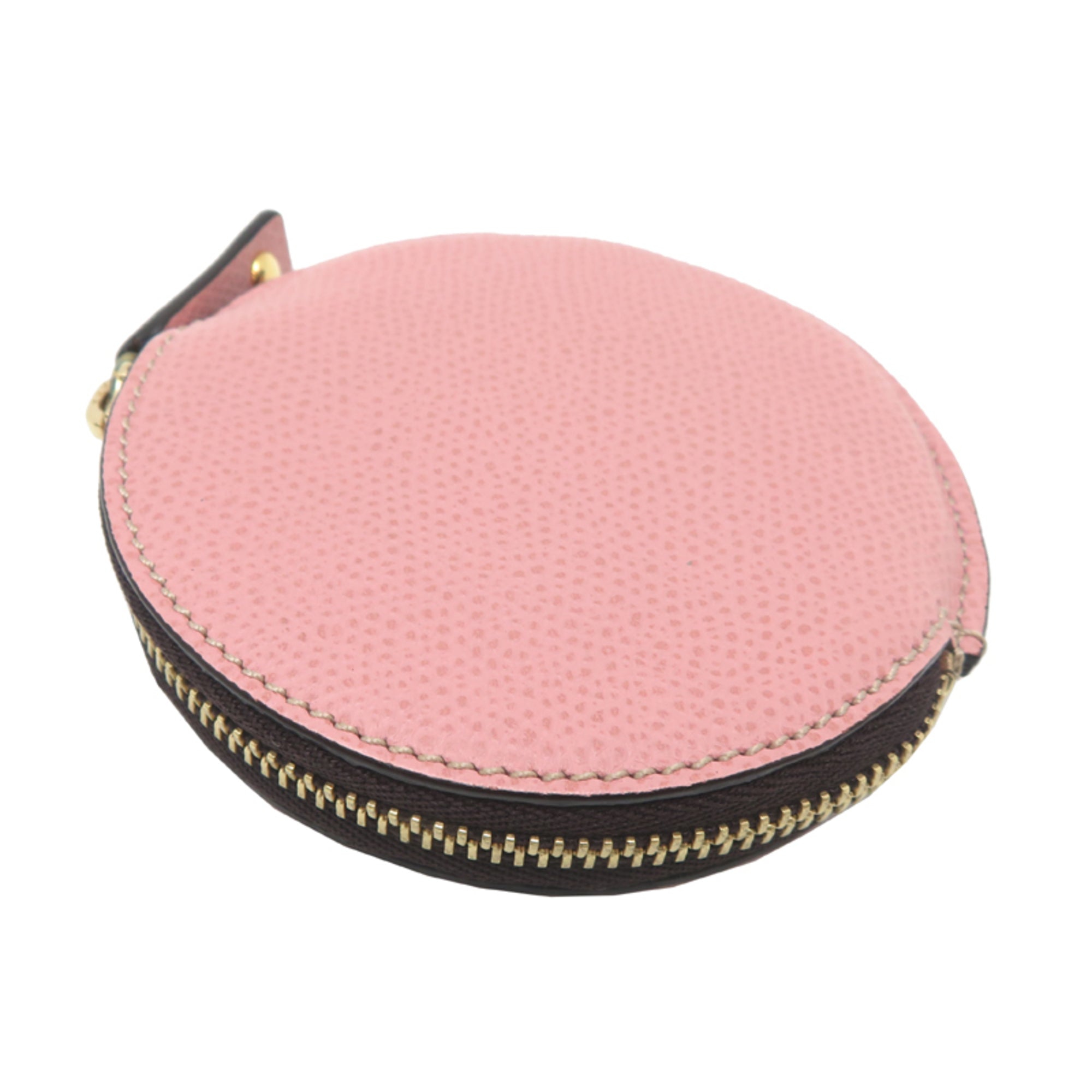 Loewe Pink Leather Coin Purse/Coin Case (Pre-Owned)