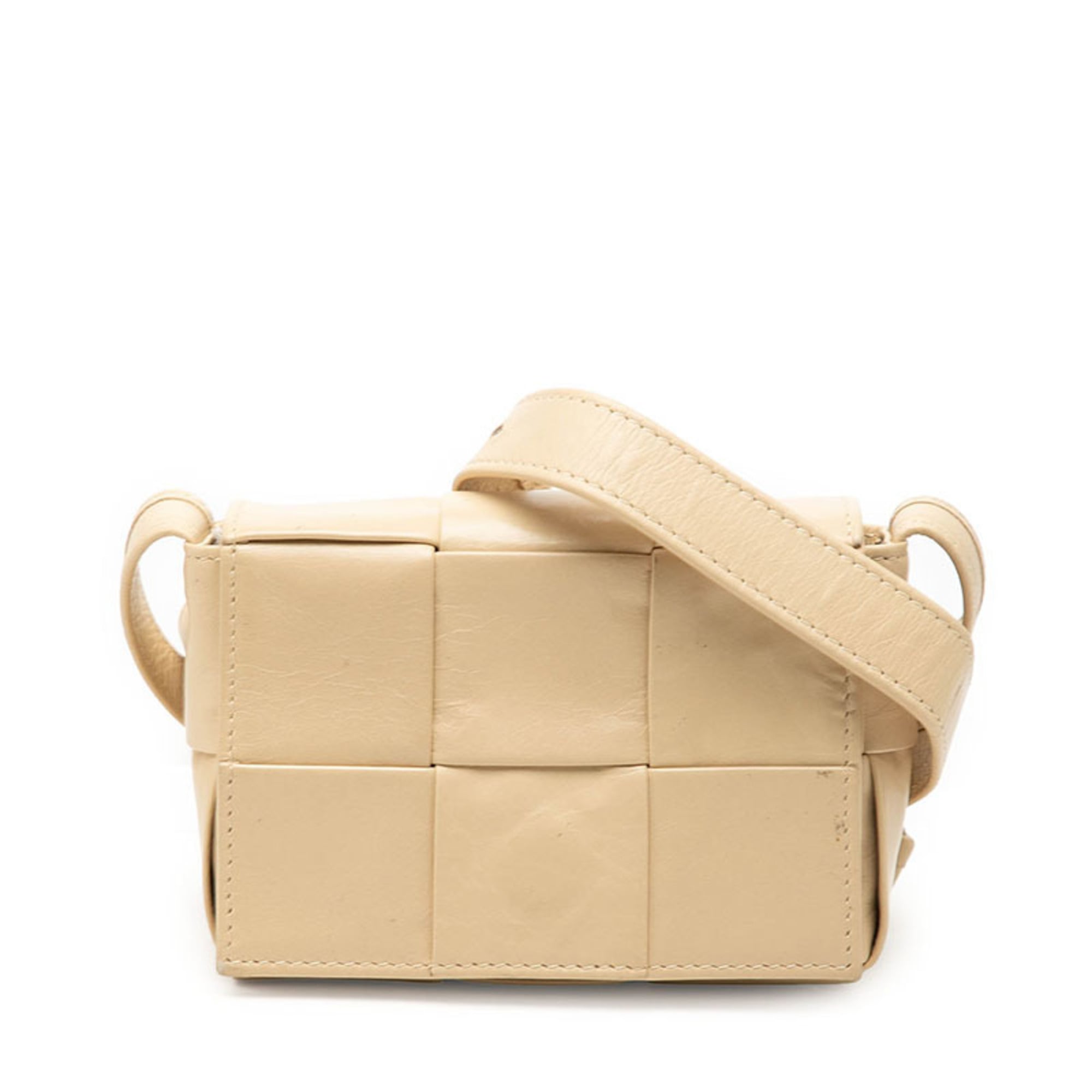 Bottega Veneta Leather Shoulder Bag (Pre-Owned)