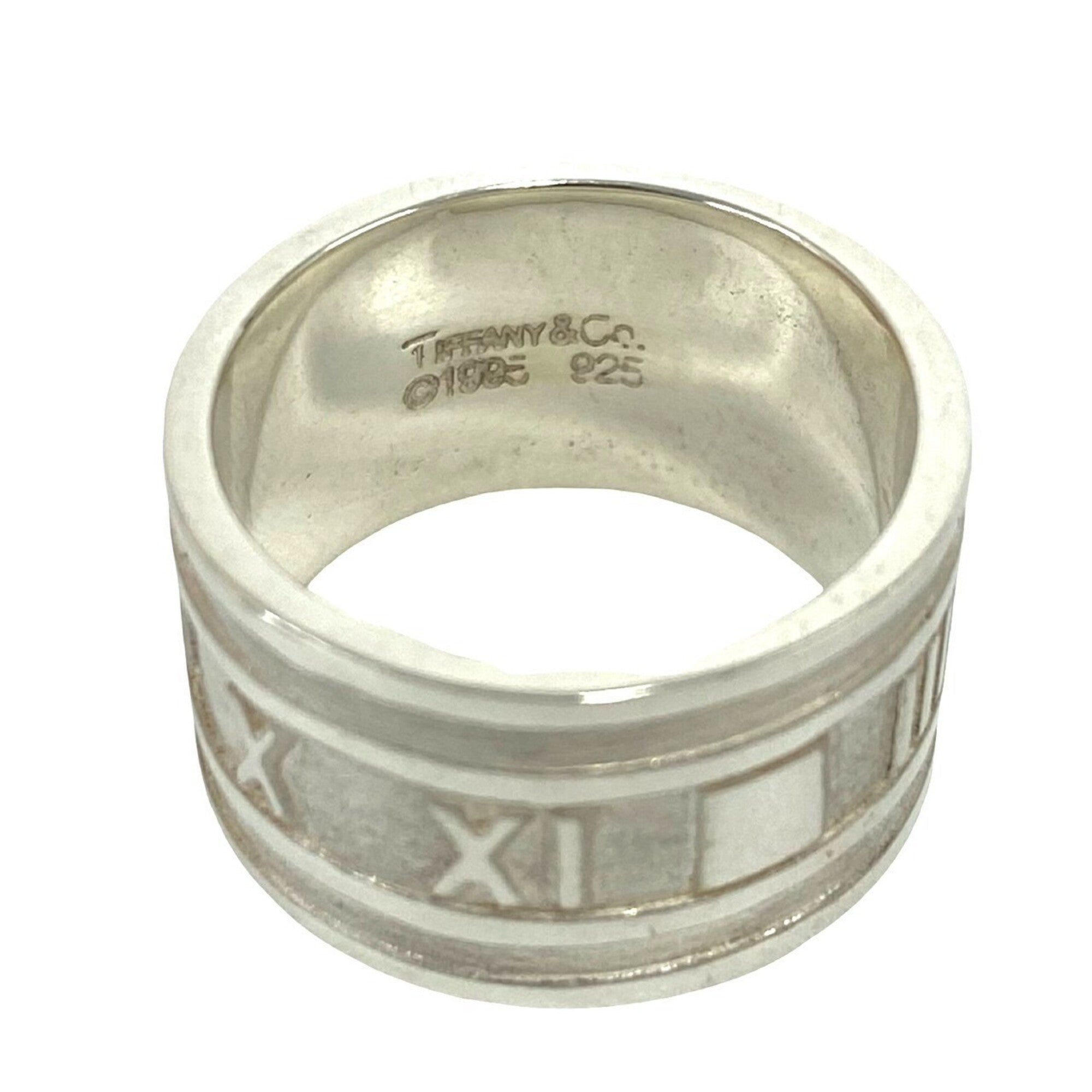 Tiffany Silver Silver 925 Band Ring (Pre-Owned)