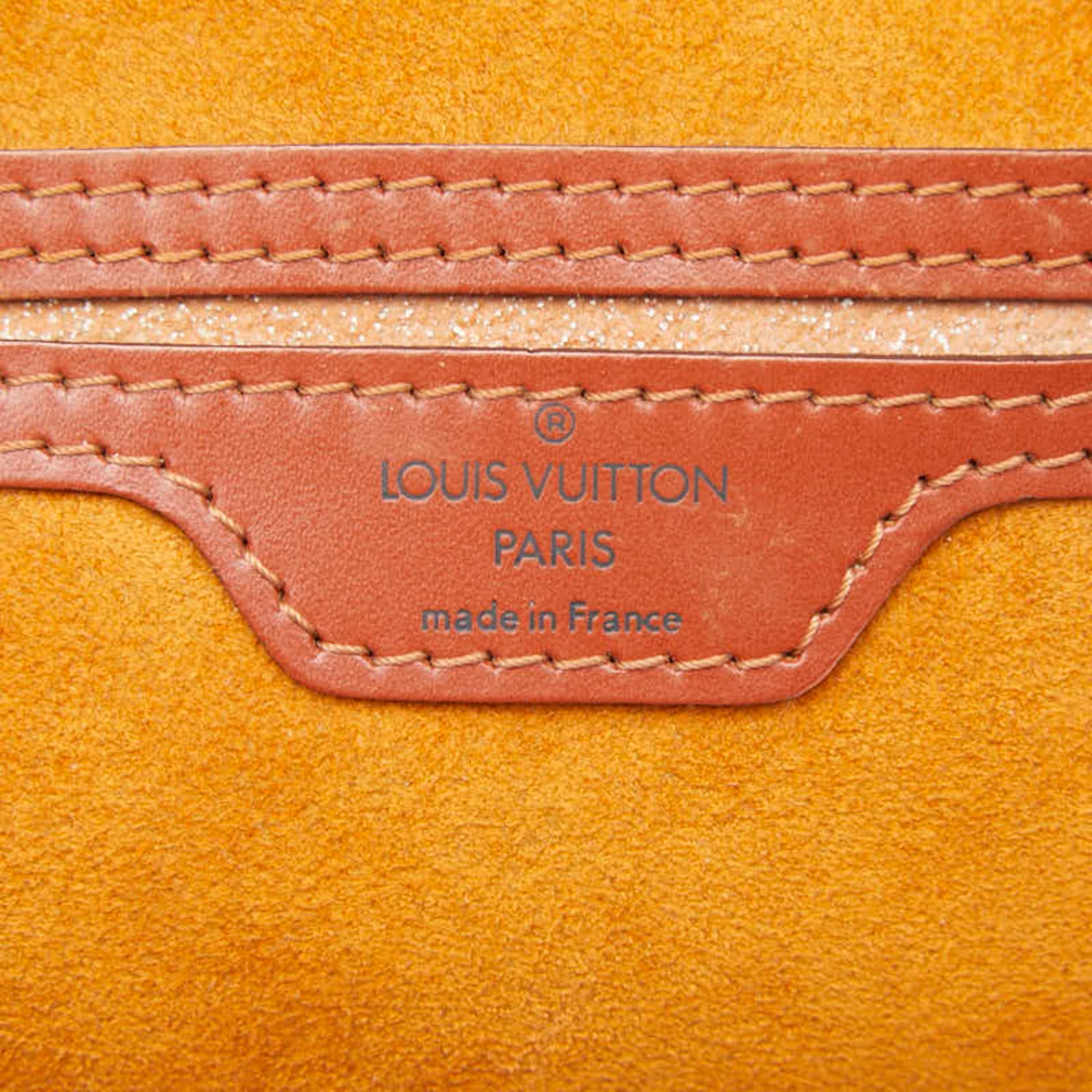 Louis Vuitton Epi Brown Kenyan Brown Leather Backpack (Pre-Owned)