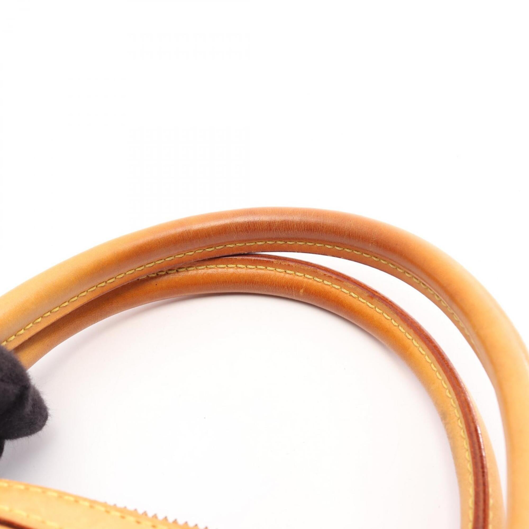 Louis Vuitton Brown Coated Canvas Leather Handbag (Pre-Owned)