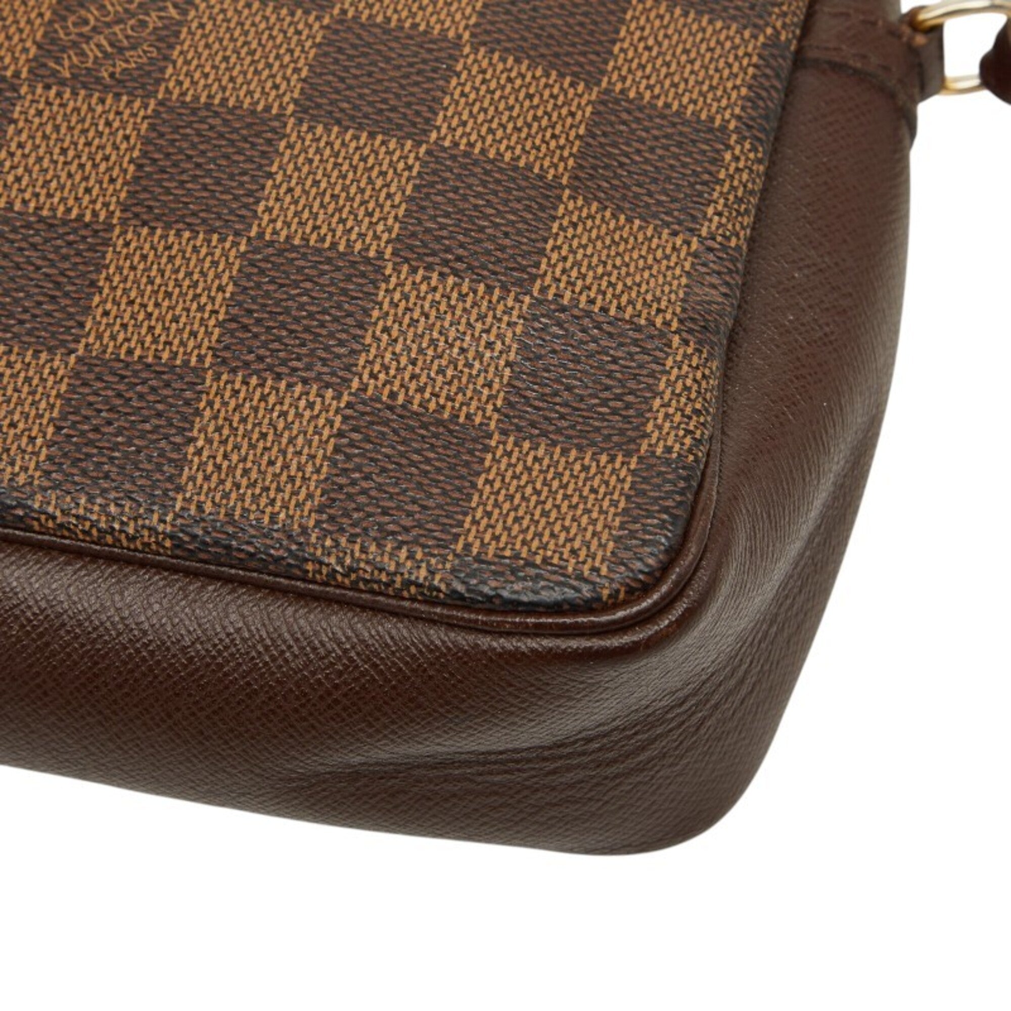 Louis Vuitton Brown Pvc Leather Handbag (Pre-Owned)
