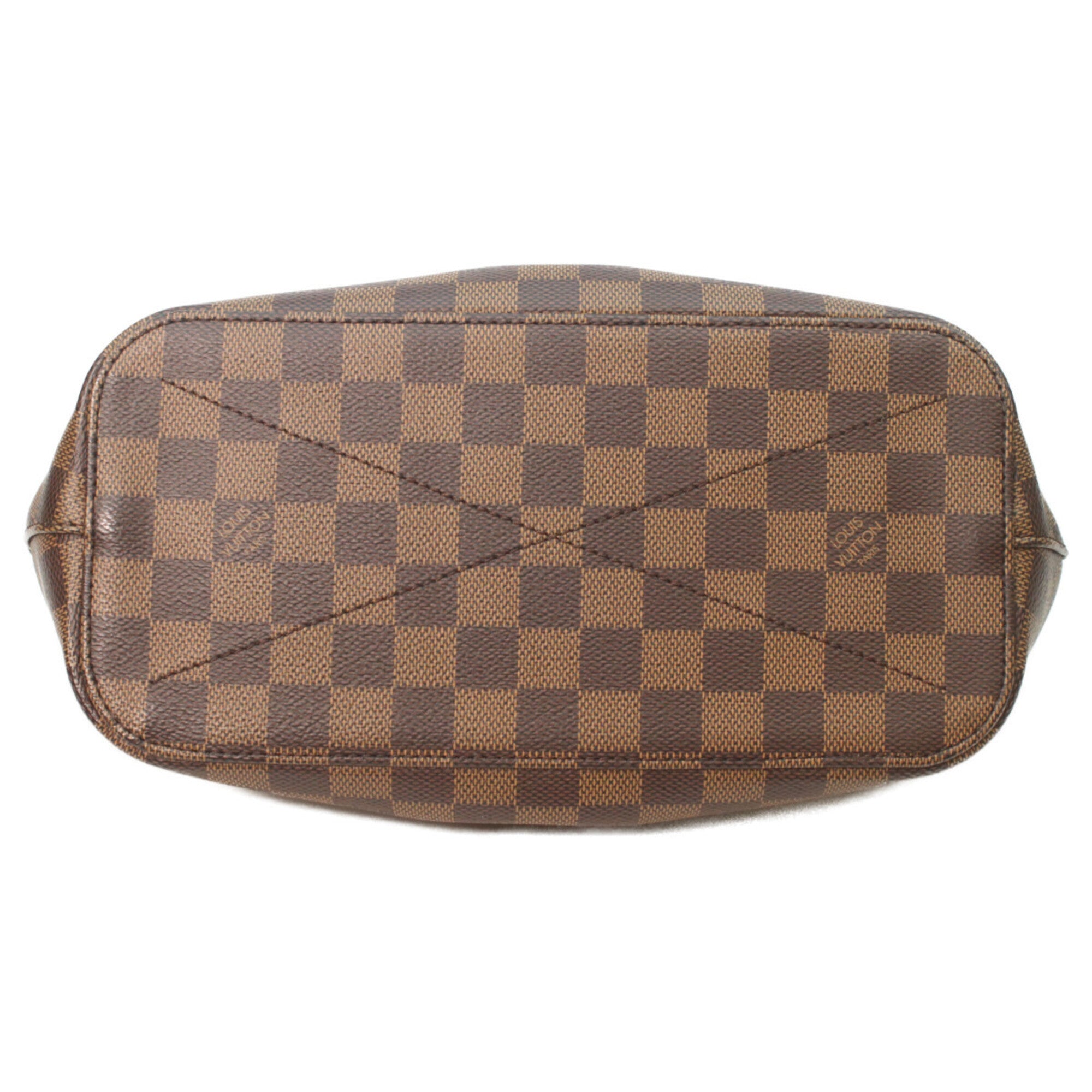 Louis Vuitton Damier Brown Damier Canvas Handbag (Pre-Owned)
