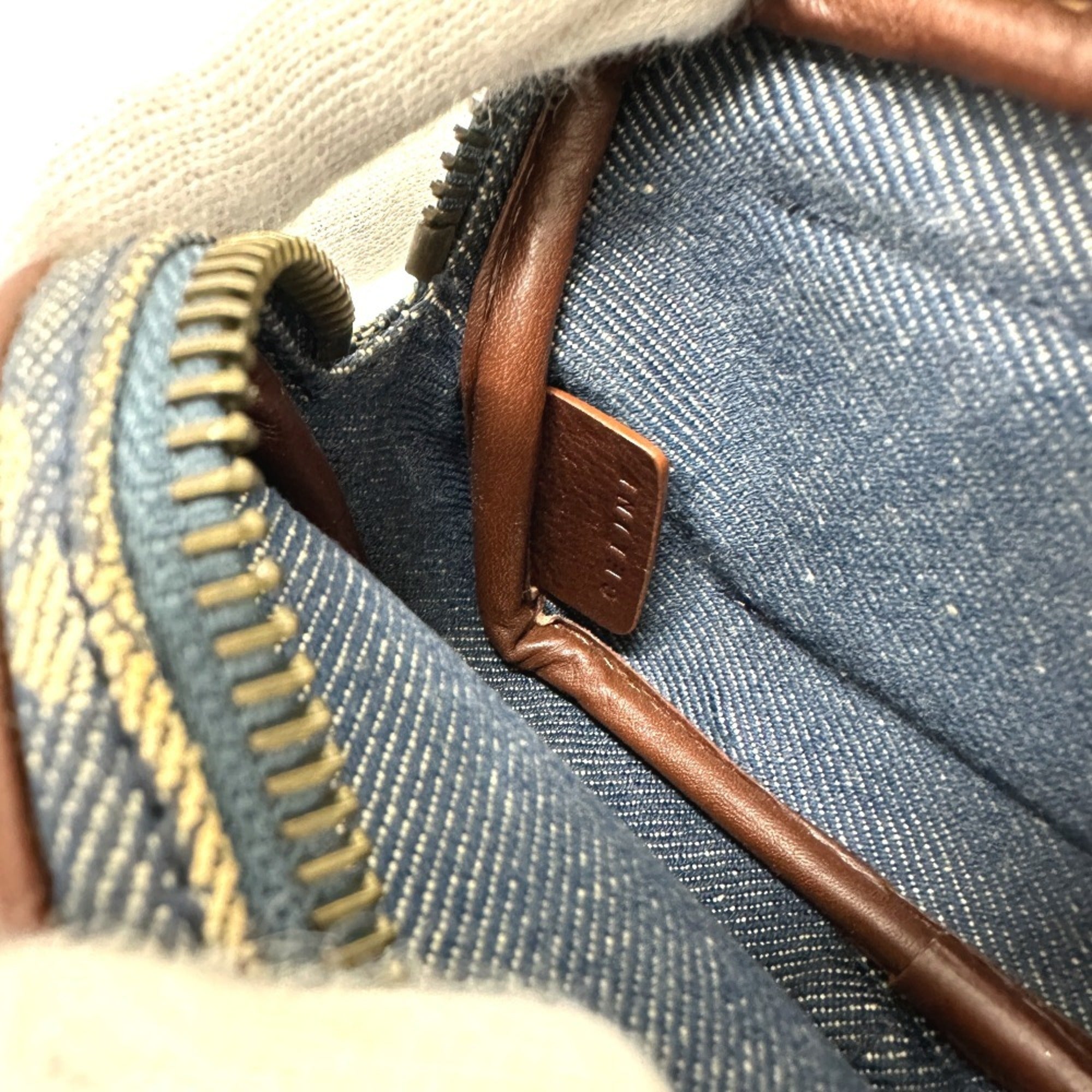 Celine Blue Denim Fanny Pack Pouch (Pre-Owned)