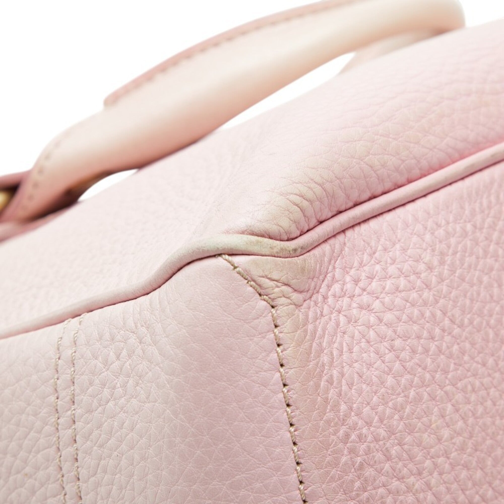 Celine Boogie Pink Leather Handbag (Pre-Owned)