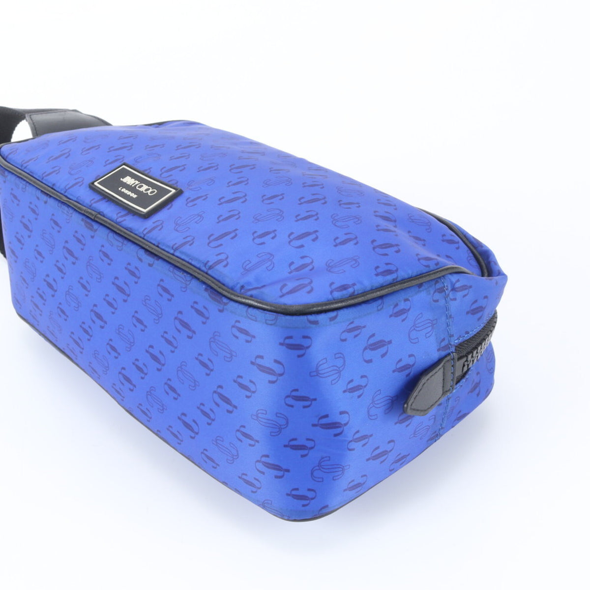 Jimmy Choo Blue Clutch Bag Pouch (Pre-Owned)