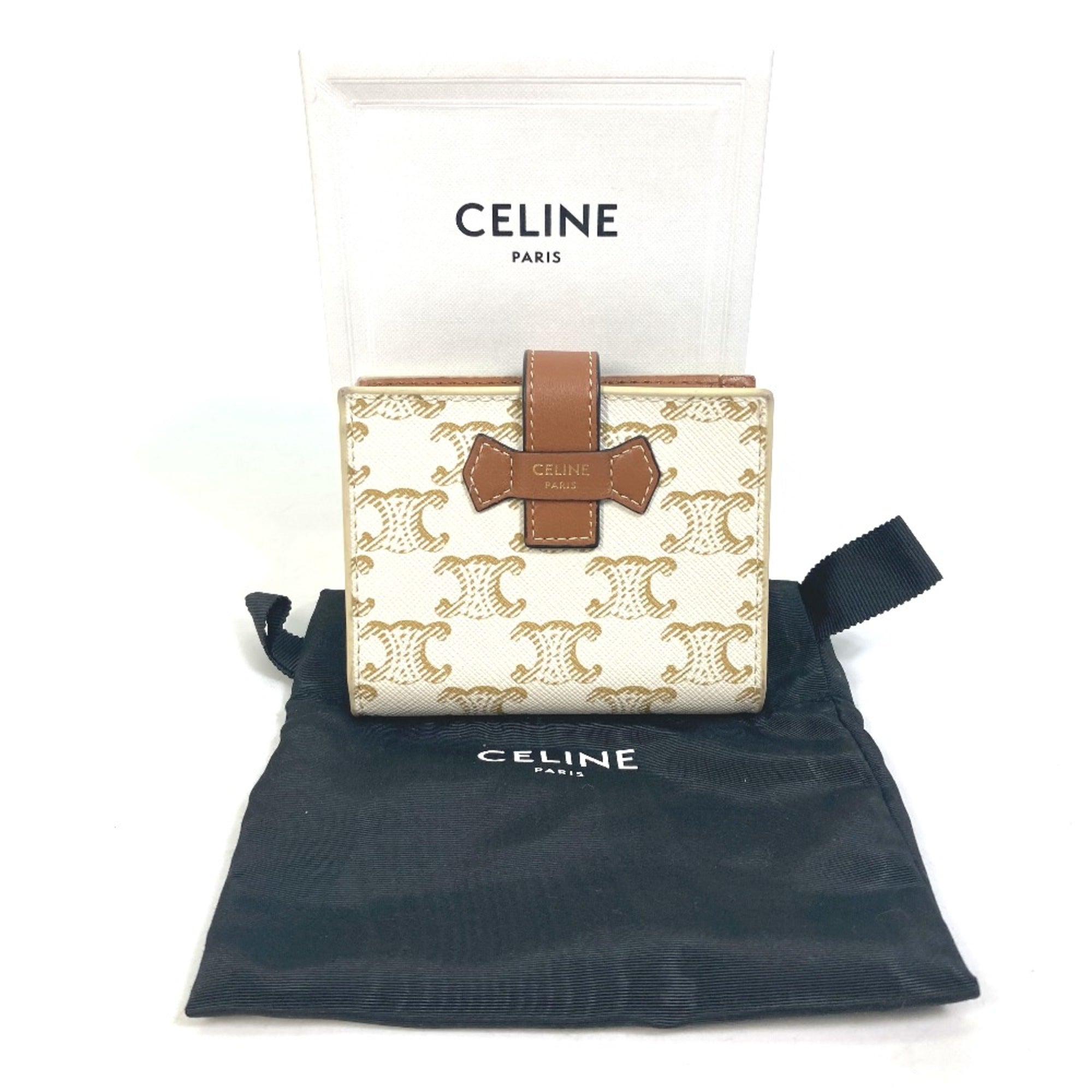 Celine White Other Wallet (Bi-Fold) (Pre-Owned)
