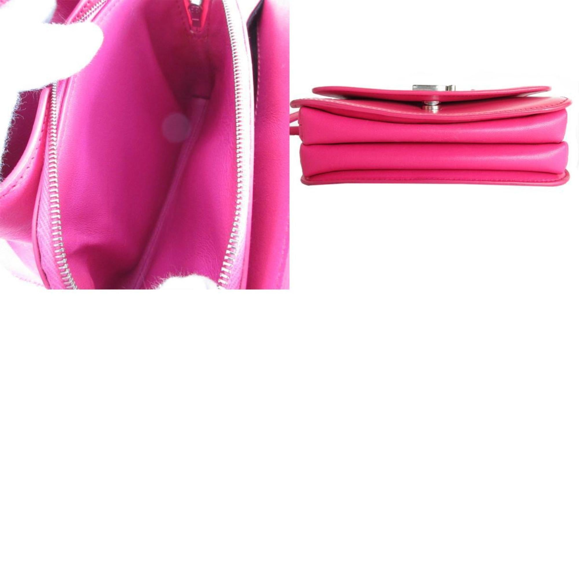 Balenciaga Pink Leather Shoulder Bag (Pre-Owned)