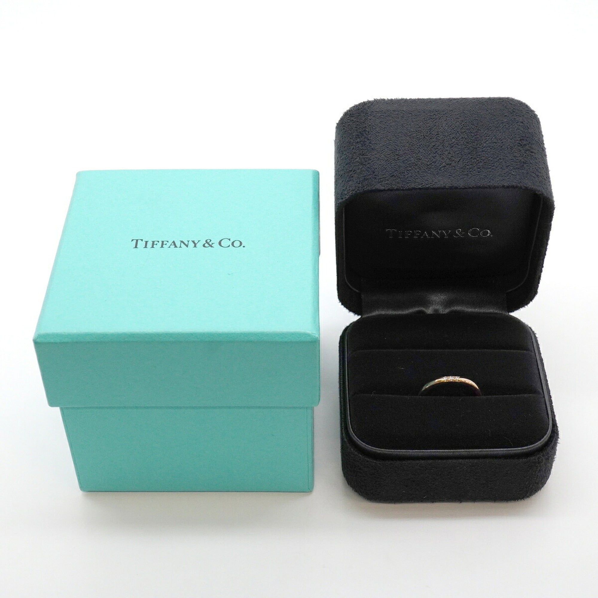 Tiffany Pink Gold (18K) Band Ring (Pre-Owned)
