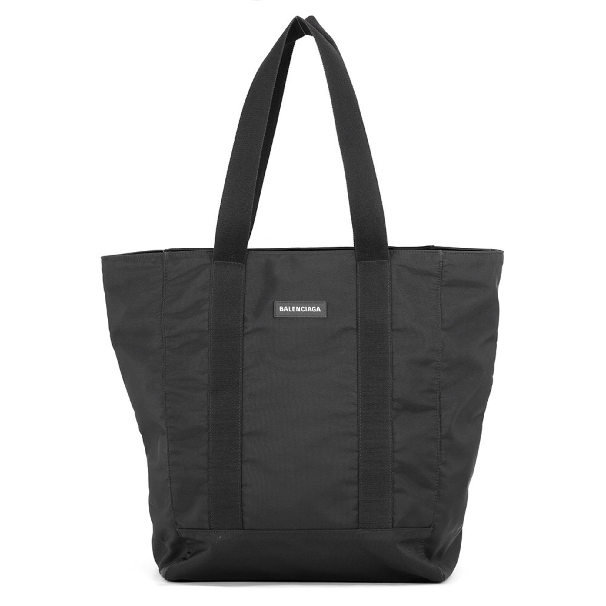 Balenciaga Black Nylon Tote Bag (Pre-Owned)