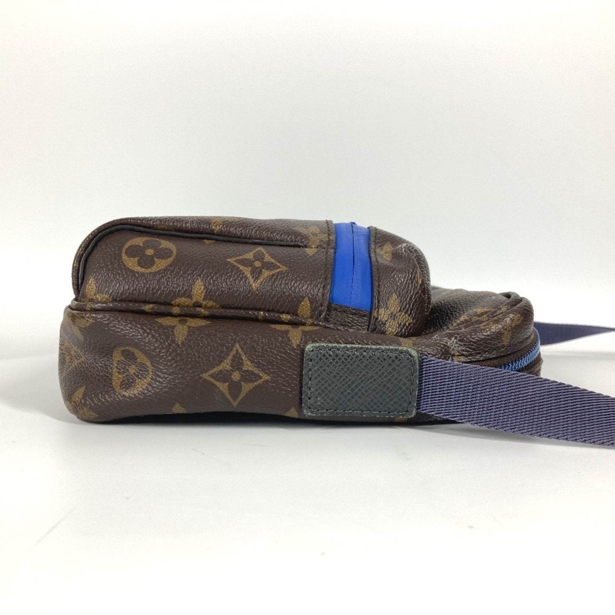 Louis Vuitton Monogram Blue Brown Monogram Shoulder Bag (Pre-Owned)