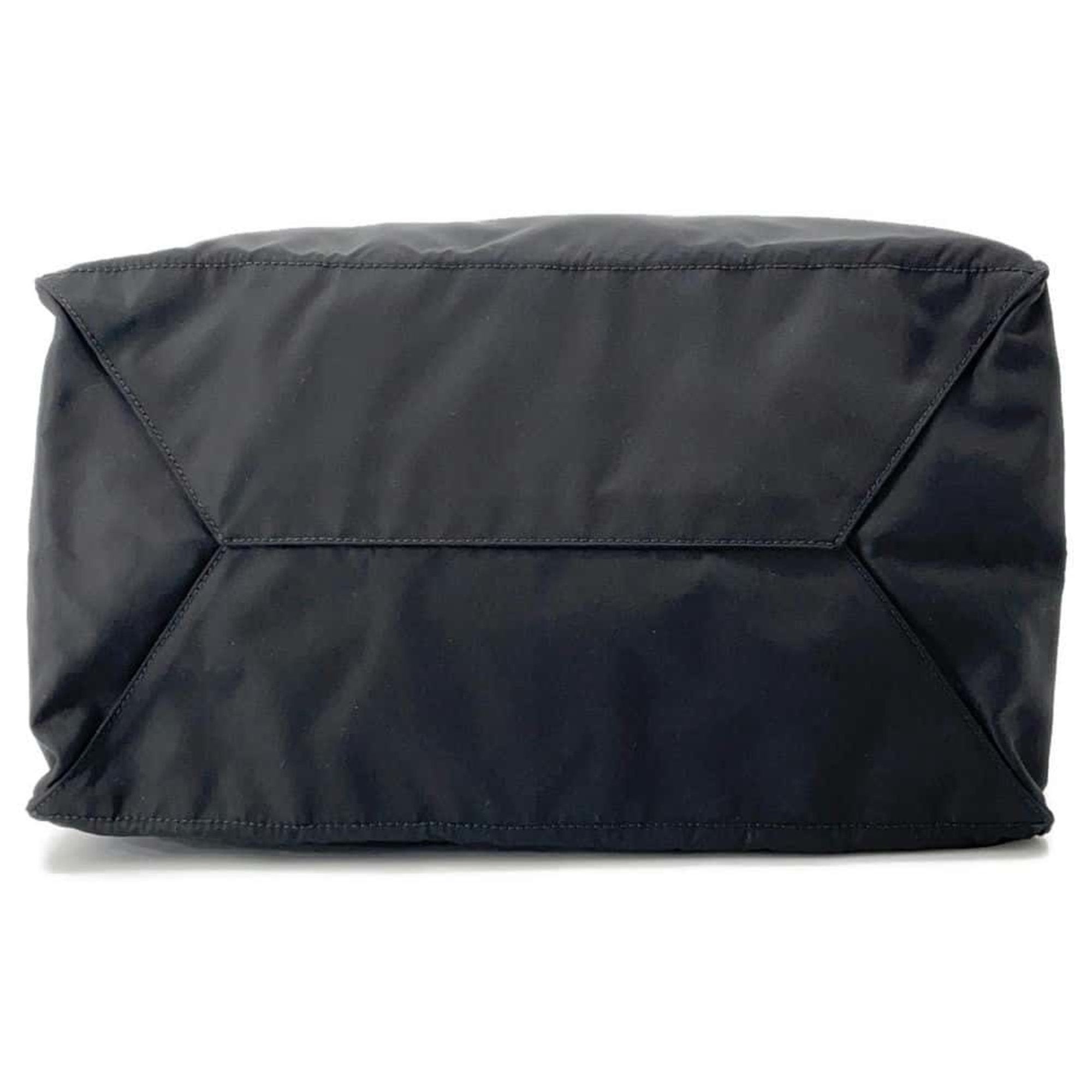 Prada Black Nylon Shopping Bag Tote Bag (Pre-Owned)