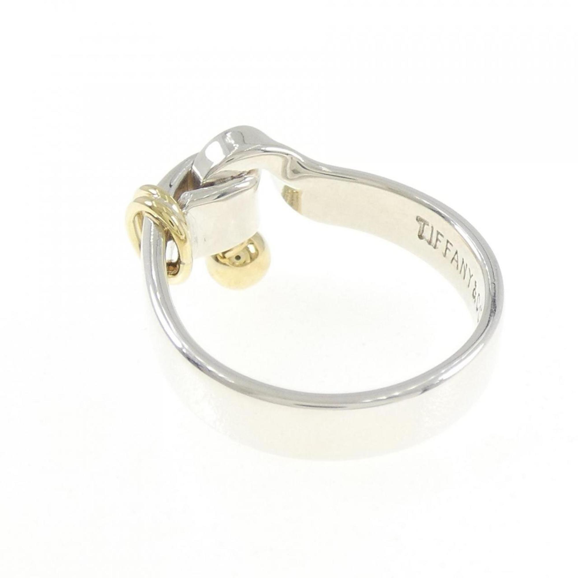 Tiffany Yellow Gold (18K) Silver 925 Band Ring (Pre-Owned)