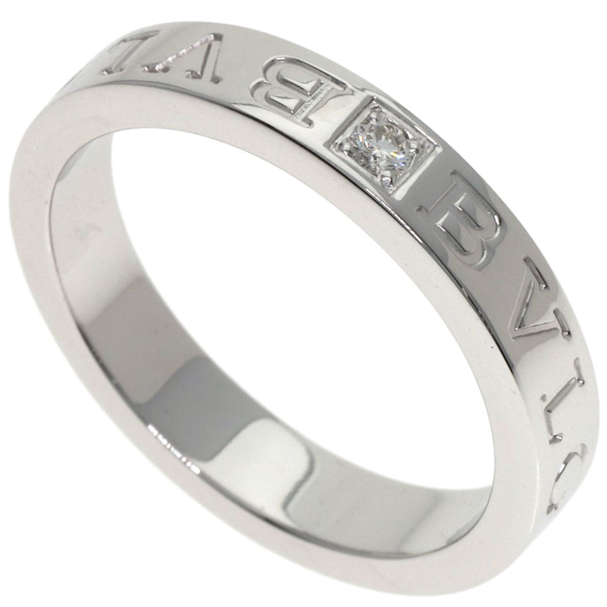Bvlgari White Gold White Gold (18K) Band Ring (Pre-Owned)