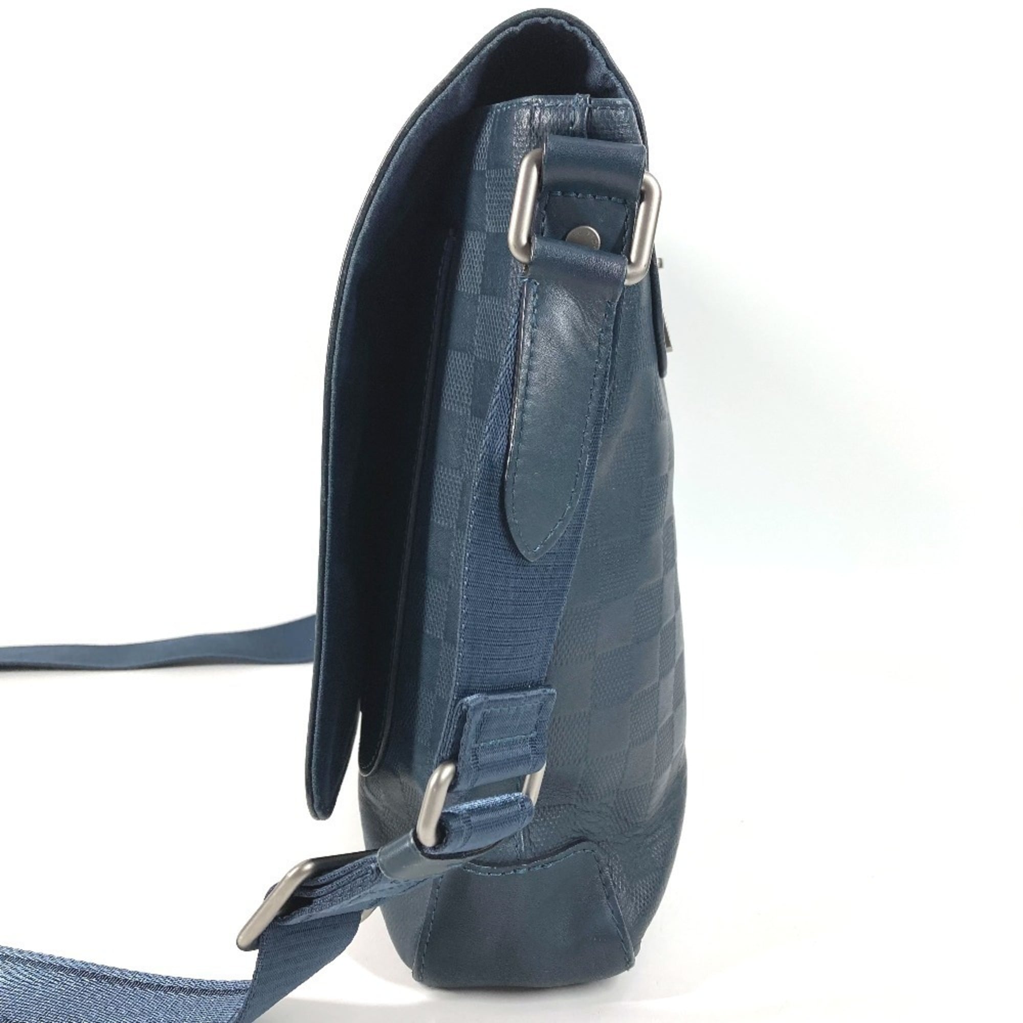 Louis Vuitton Damier Infini Navy Damier Infini Messenger Bag Shoulder Bag (Pre-Owned)