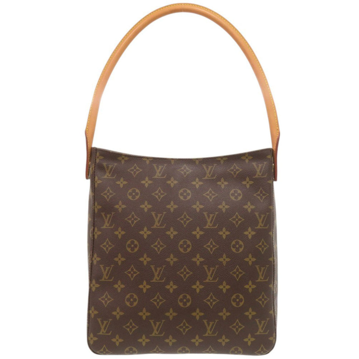 Louis Vuitton Brown Monogram Shoulder Bag (Pre-Owned)