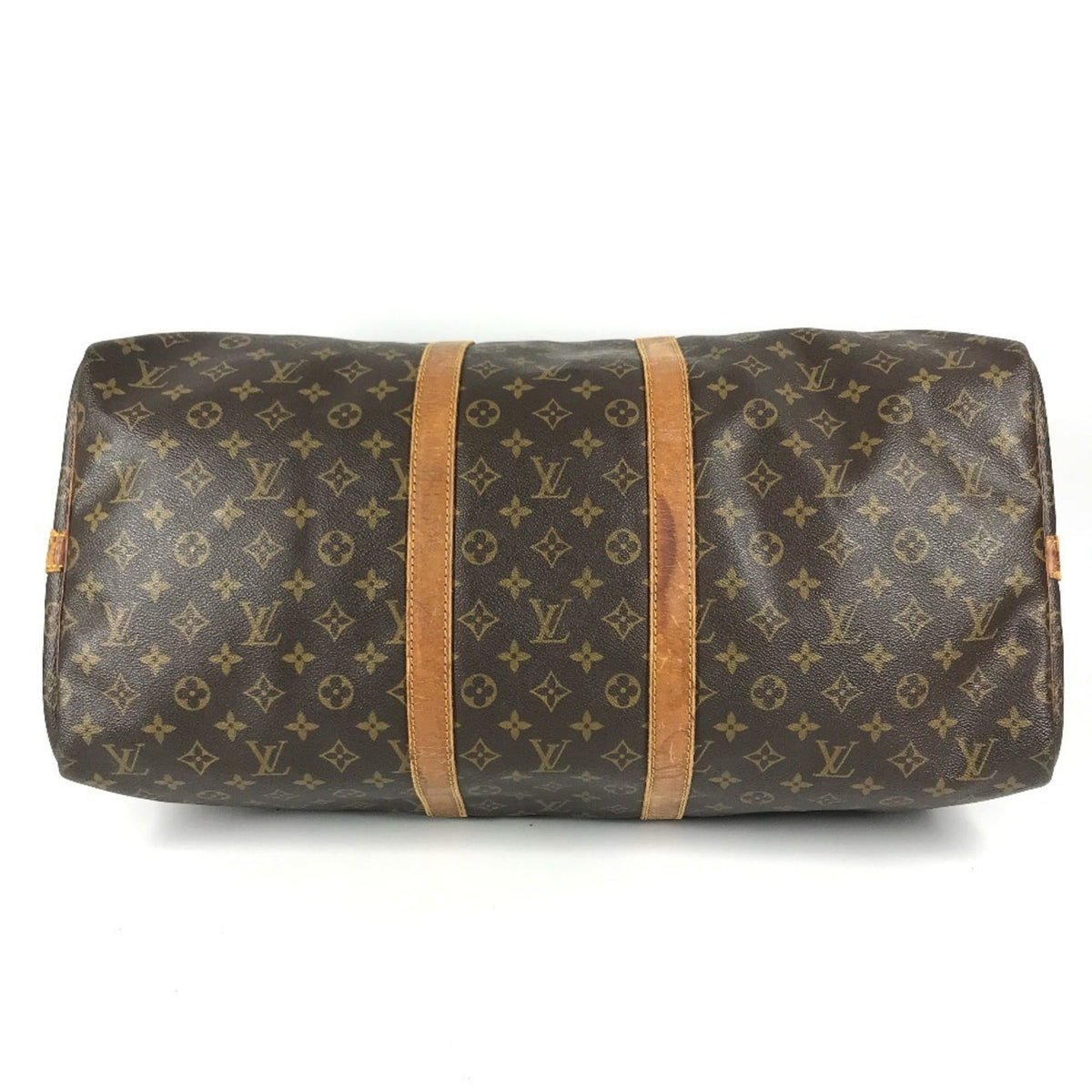 Louis Vuitton Brown Monogram Canvas Boston Bag Handbag (Pre-Owned)