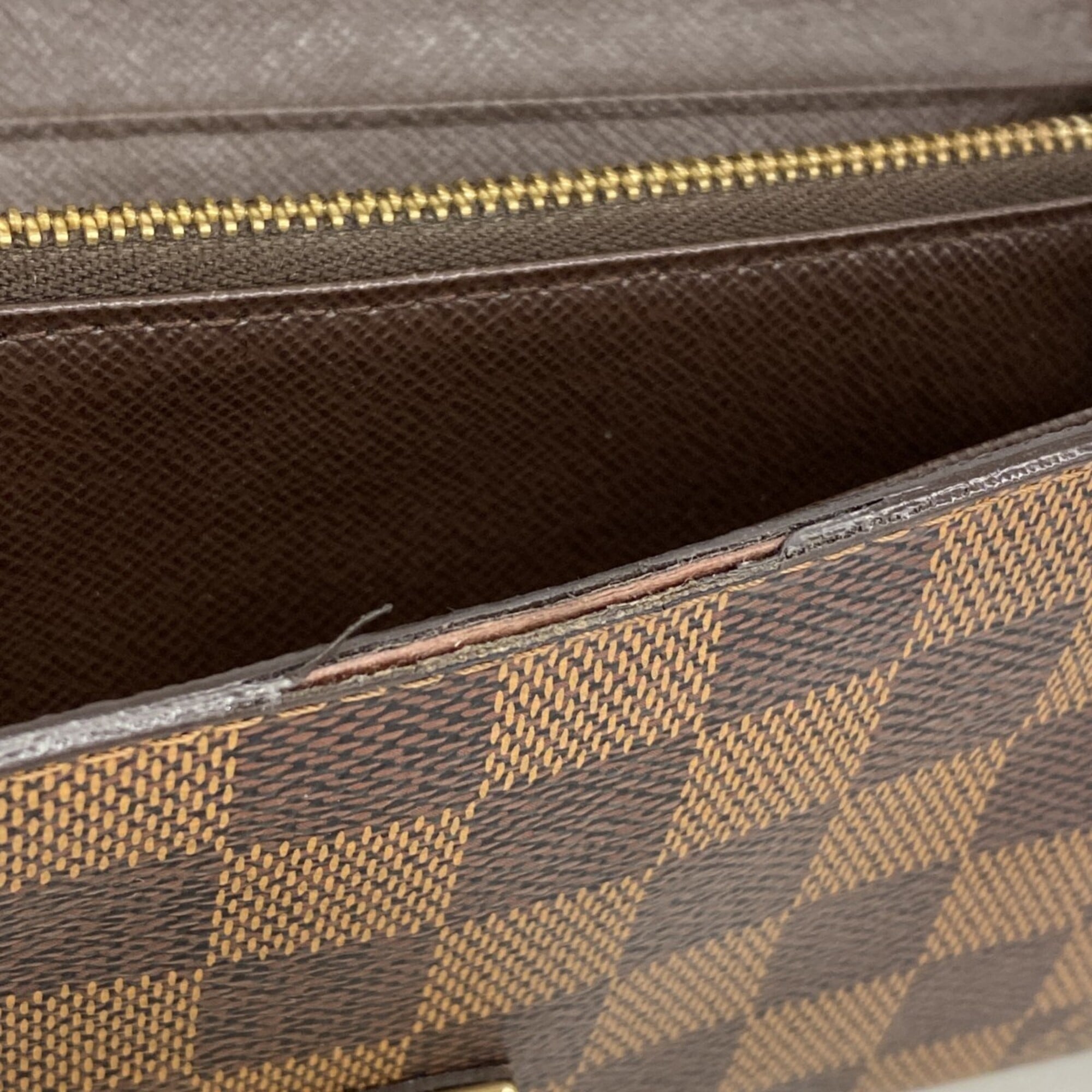 Louis Vuitton Ebene Long Wallet (Bi-Fold) (Pre-Owned)