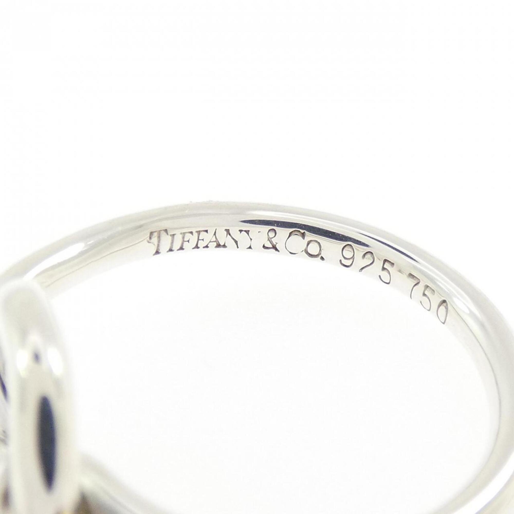 Tiffany Yellow Gold (18K) Silver 925 Band Ring (Pre-Owned)