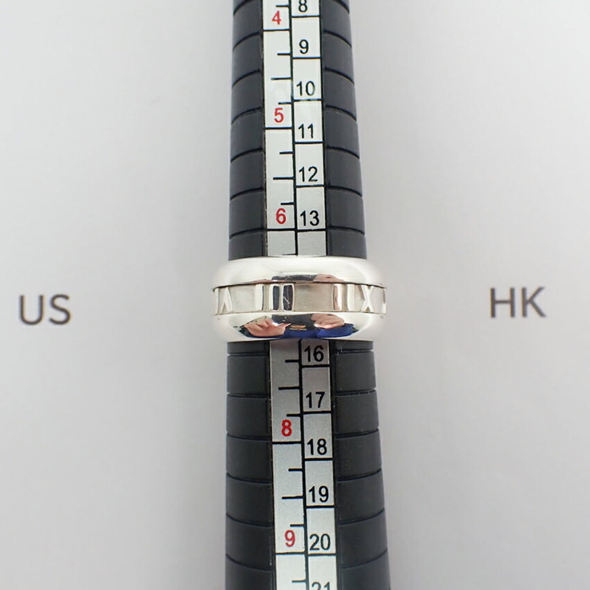 Tiffany Sterling Silver 925 Band Ring (Pre-Owned)