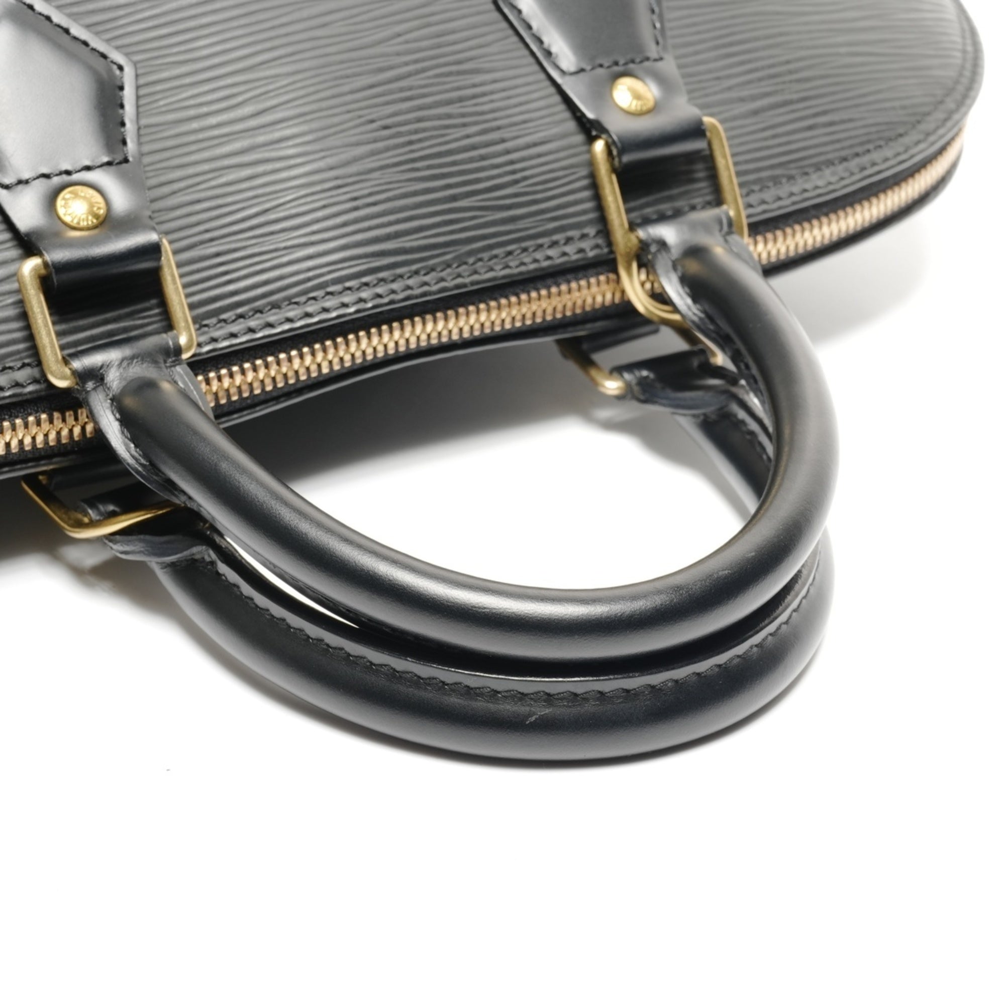 Louis Vuitton Epi Black Epi Leather Handbag (Pre-Owned)