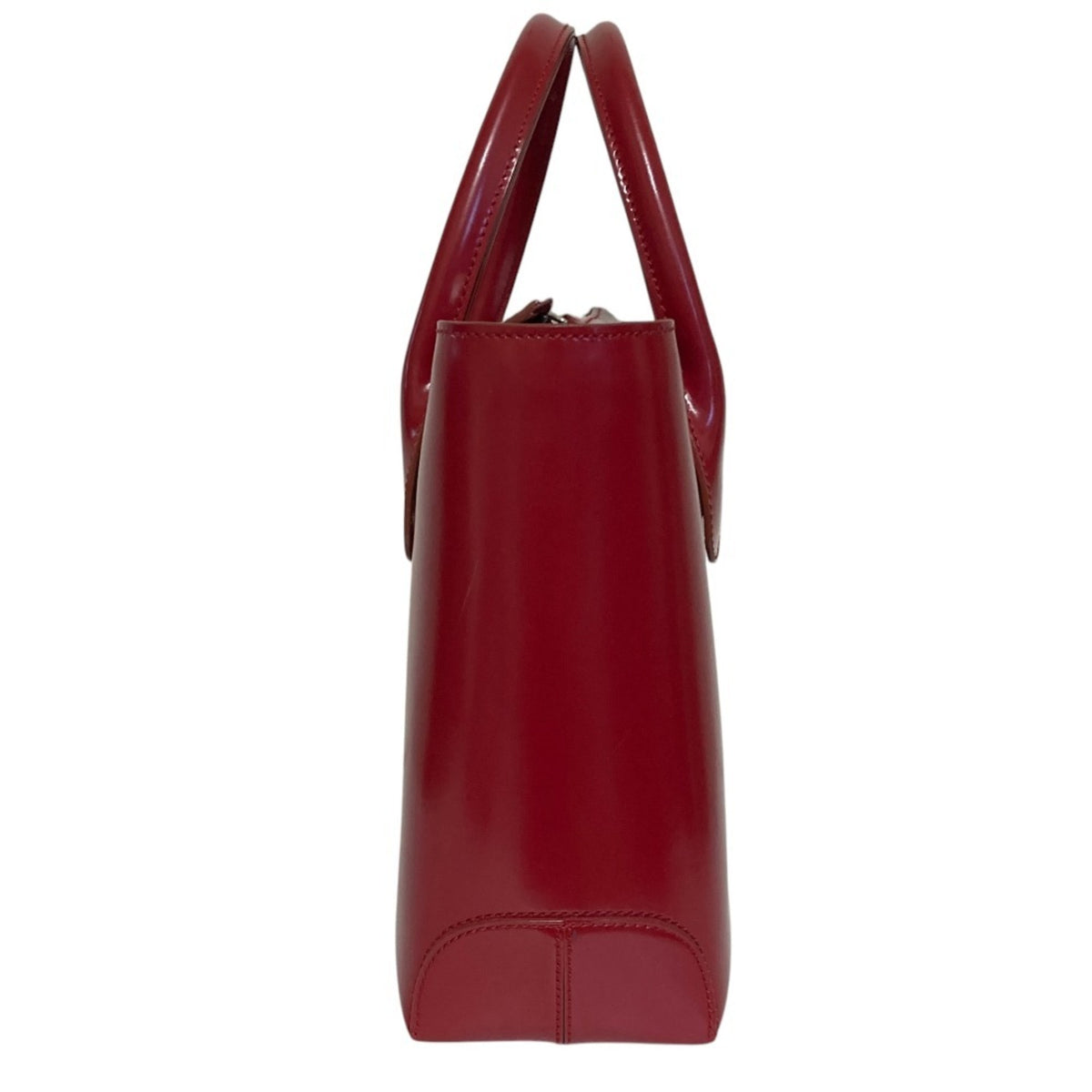 Tod's Red Color Leather Handbag Shoulder Bag (Pre-Owned)