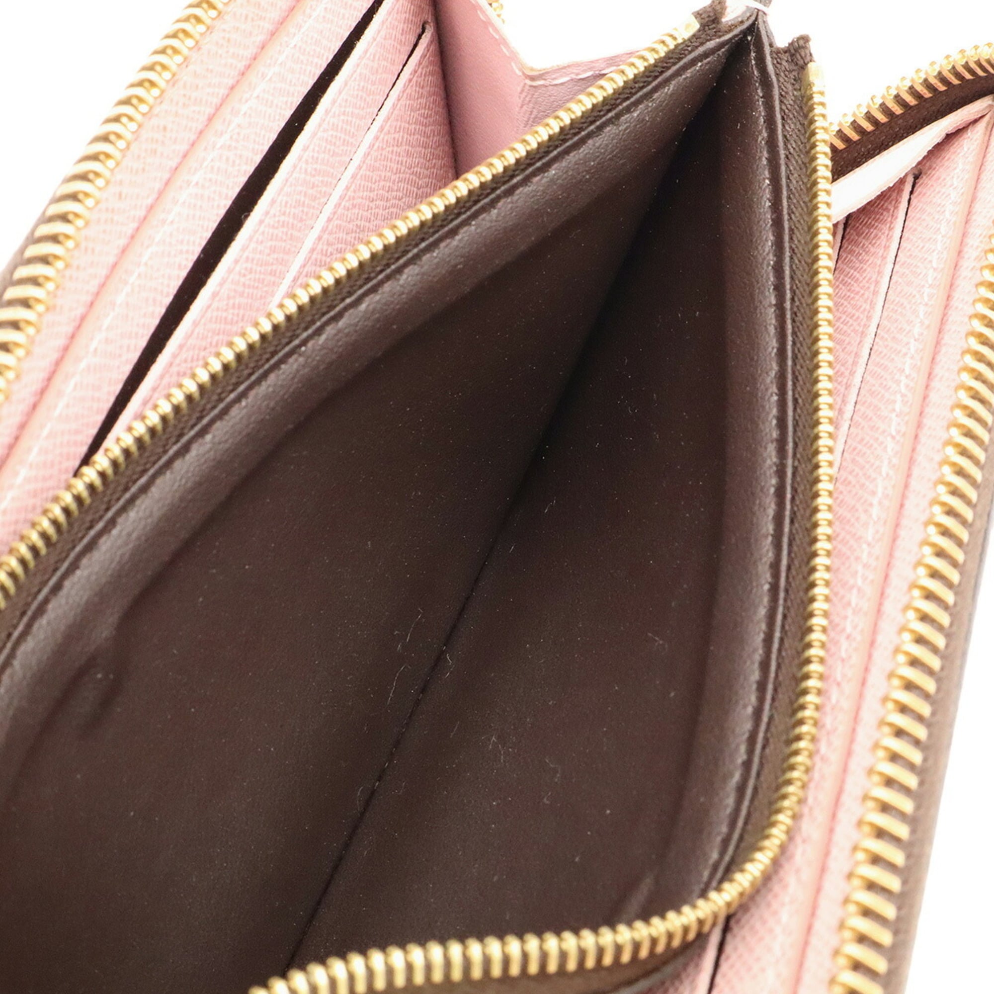 Louis Vuitton Rose Ballerine Monogram Canvas Long Wallet (Bi-Fold) (Pre-Owned)