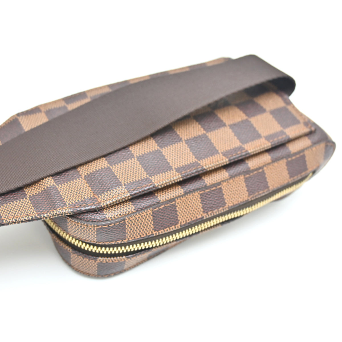 Louis Vuitton Brown Damier Canvas Sling Bag (Pre-Owned)
