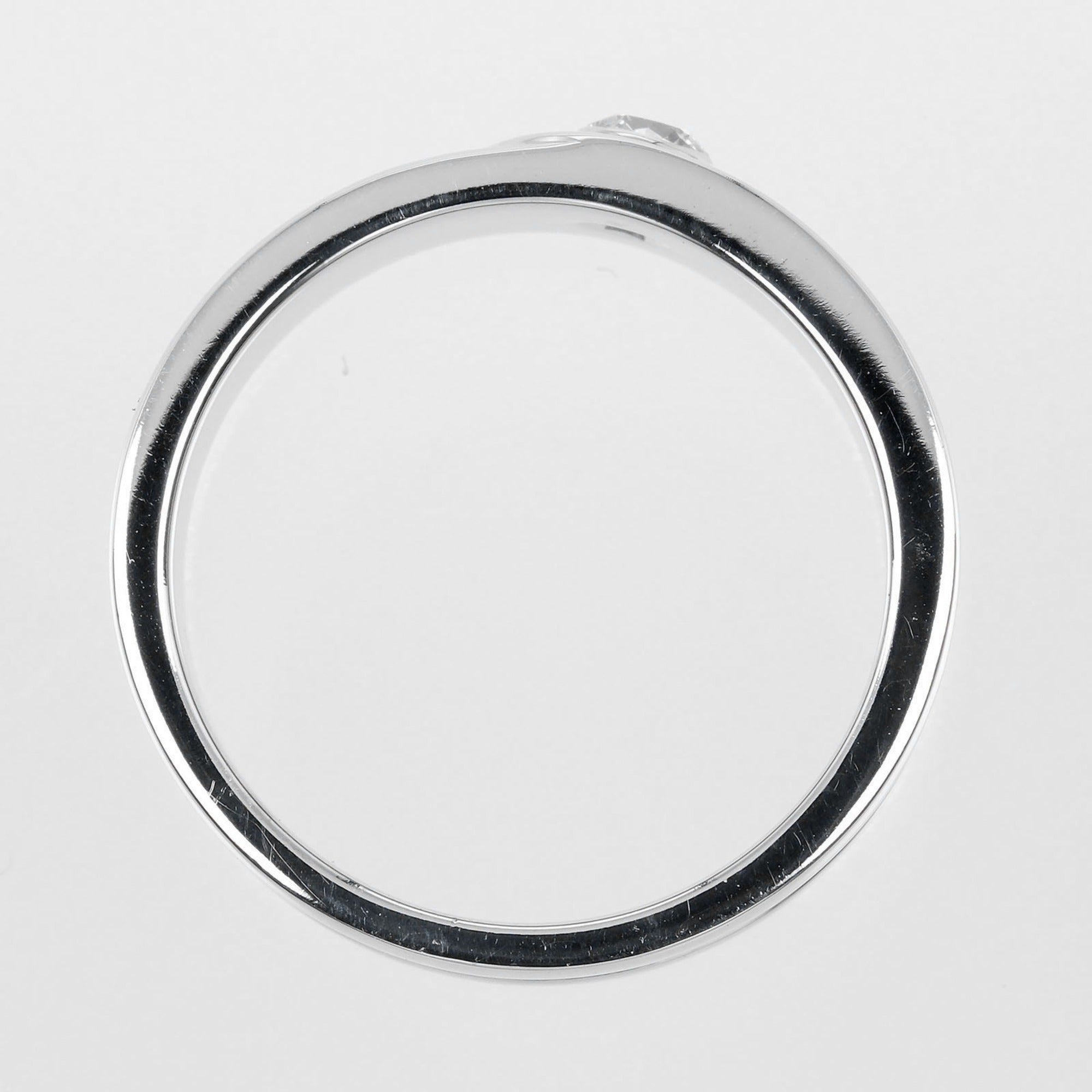 Cartier White Gold White Gold (18K) Band Ring (Pre-Owned)