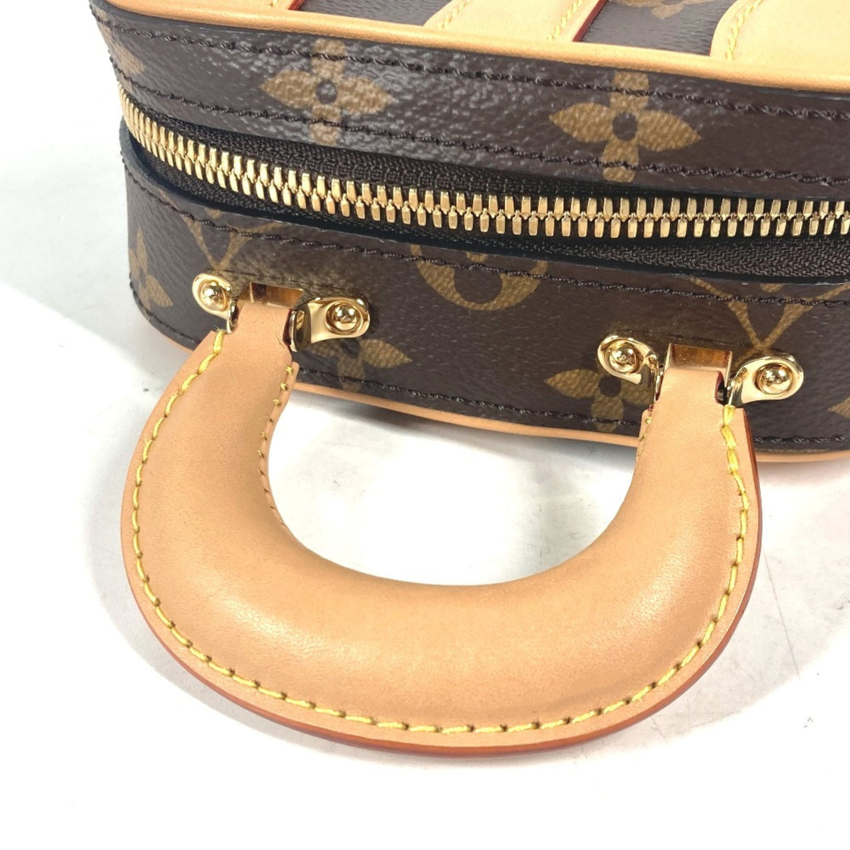 Louis Vuitton Brown Monogram Handbag Pochette Shoulder Bag (Pre-Owned)