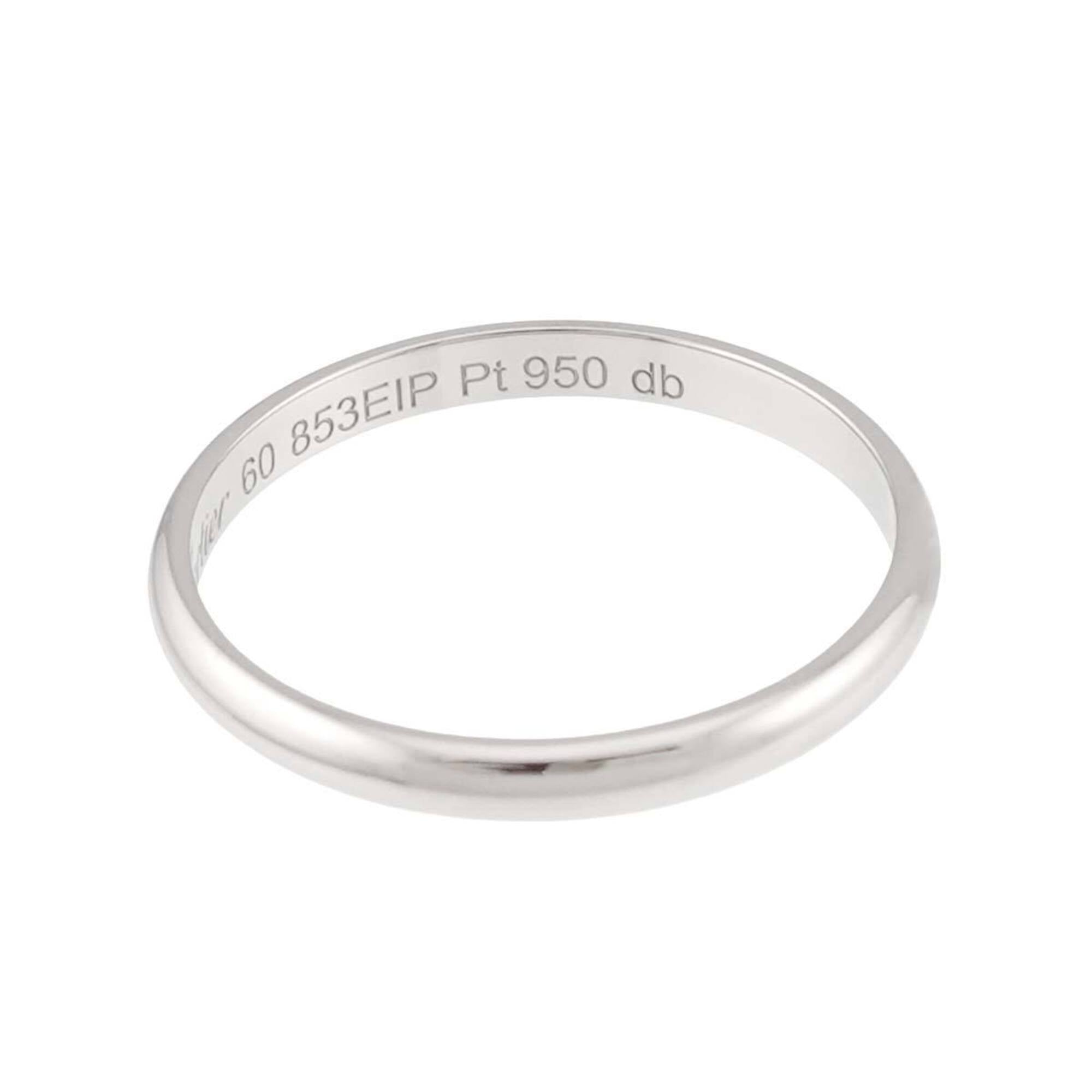 Cartier Platinum 950 Band Ring (Pre-Owned)
