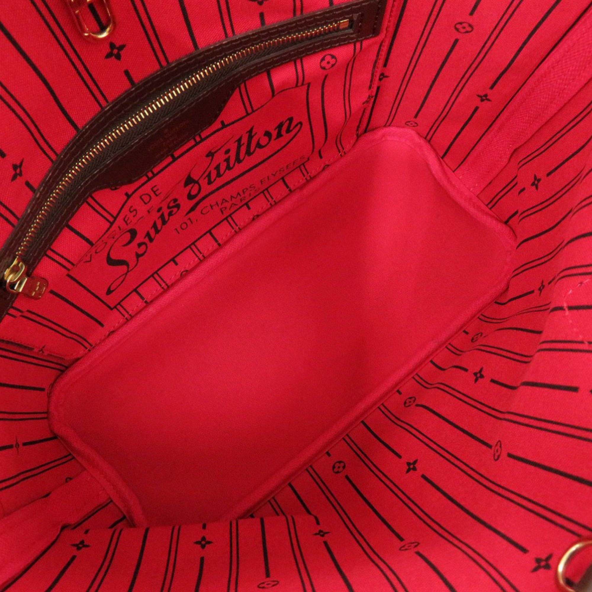 Louis Vuitton Cerise Damier Canvas Damier Canvas Tote Bag (Pre-Owned)