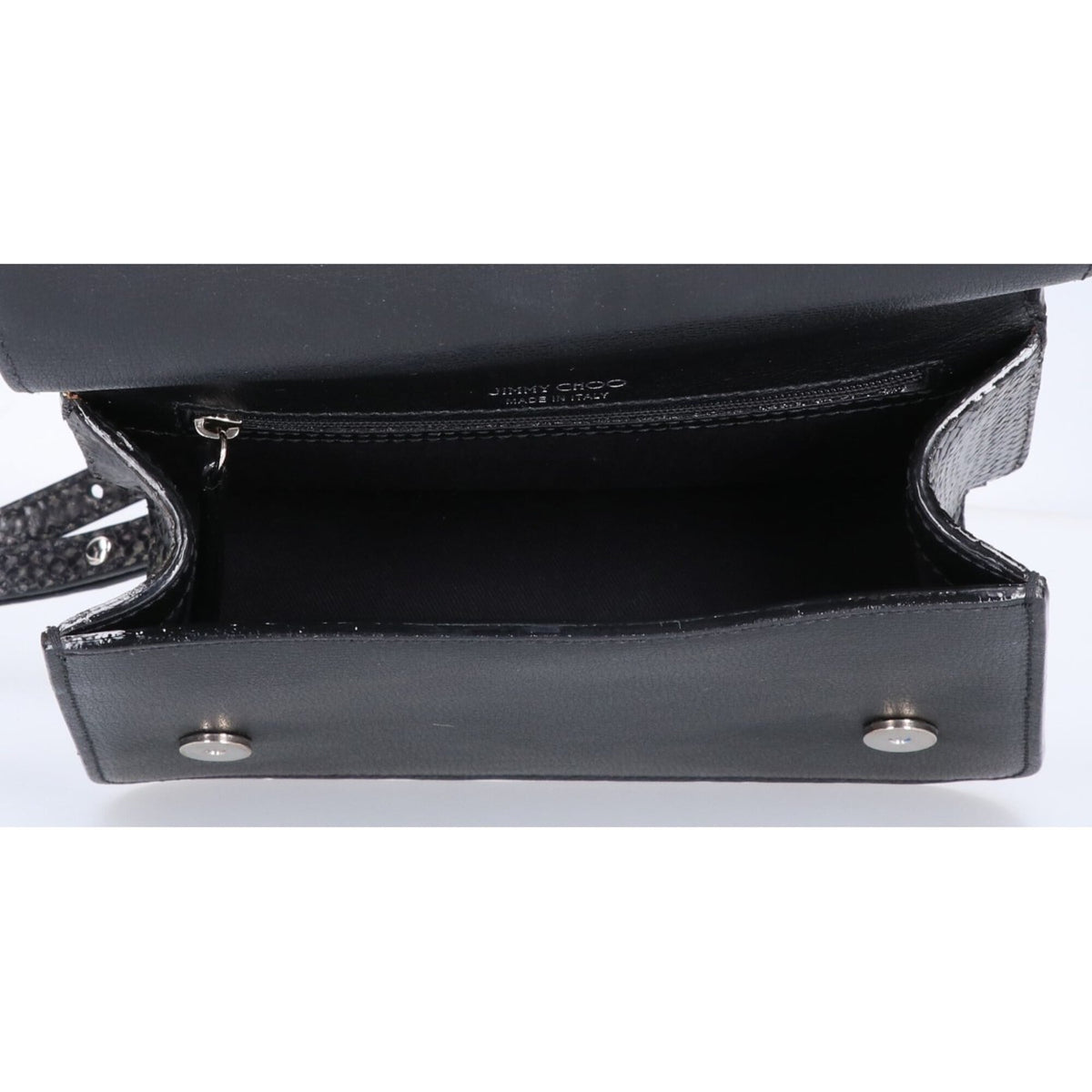 Jimmy Choo Black Leather Handbag (Pre-Owned)