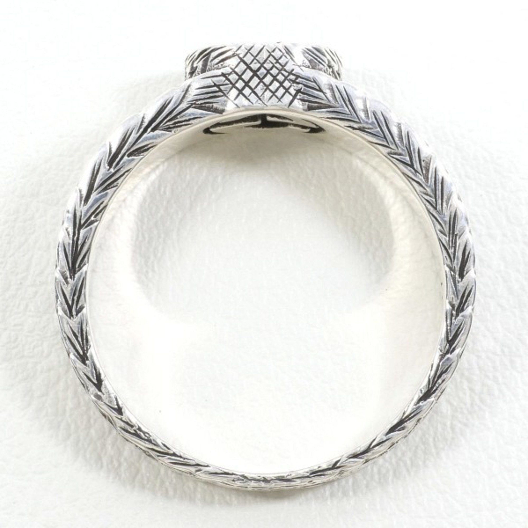 Gucci Silver Silver 925 Band Ring (Pre-Owned)