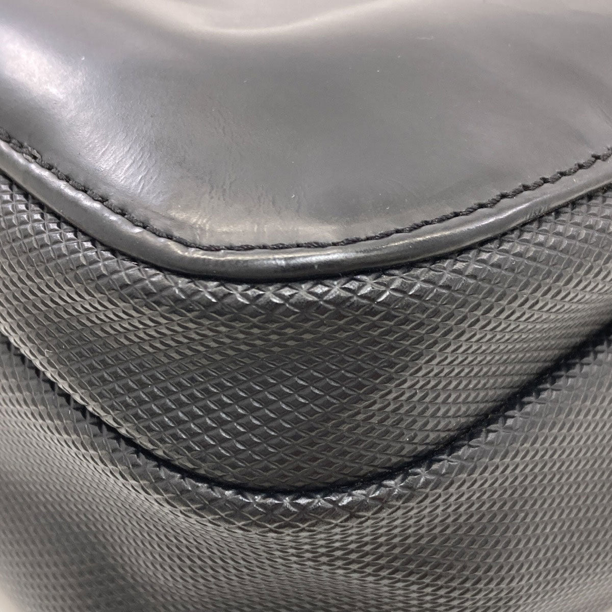 Dunhill Black Pvc Shoulder Bag (Pre-Owned)
