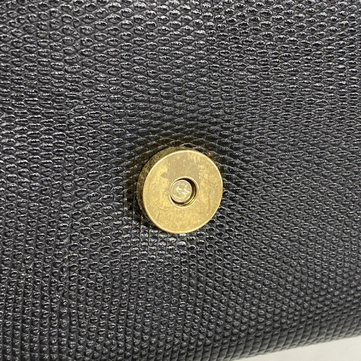 Salvatore Ferragamo Black Leather Shoulder Bag (Pre-Owned)